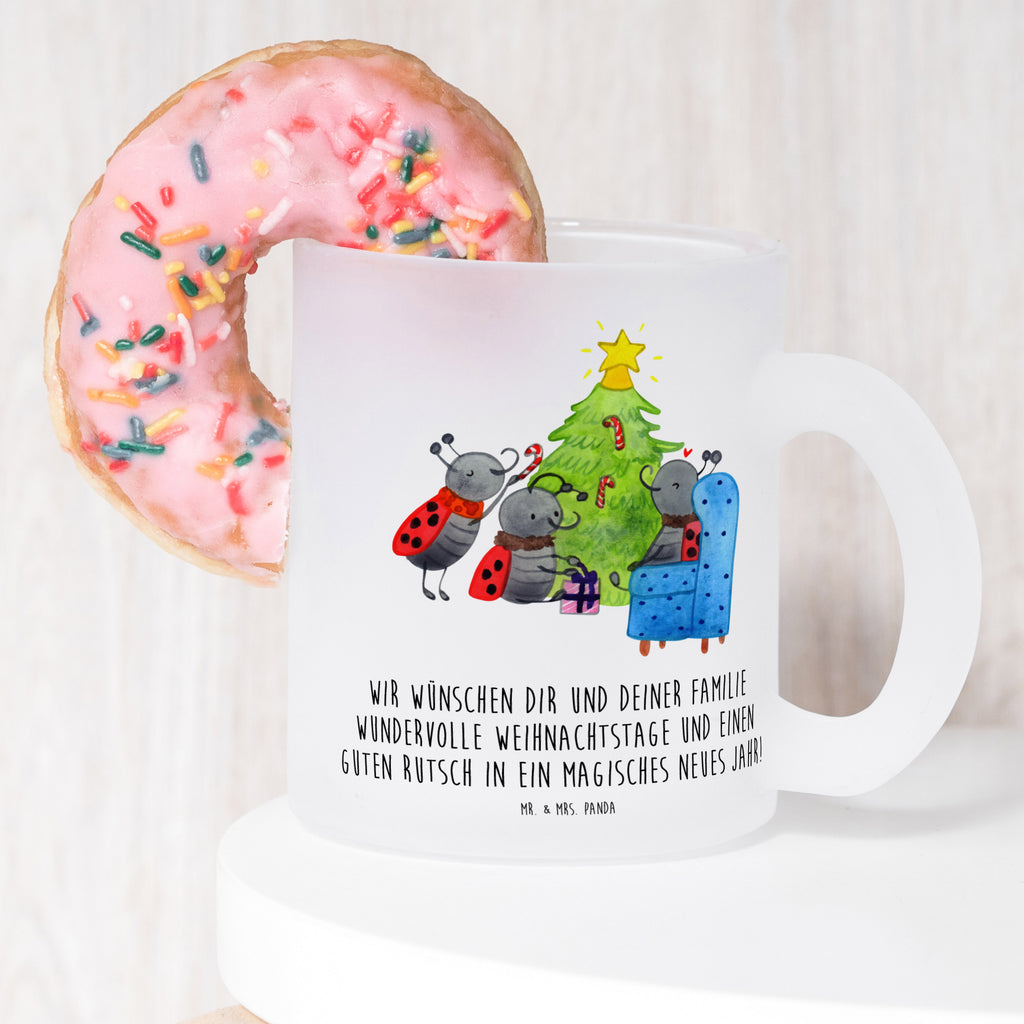 Teetasse Weihnachten Smörle Teetasse, Teeglas, Teebecher, Tasse mit Henkel, Tasse, Glas Teetasse, Teetasse aus Glas, Winter, Weihnachten, Weihnachtsdeko, Nikolaus, Advent, Heiligabend, Wintermotiv, Weihnachtsbaum, Geschenk, Pfefferminzstange, Tannennadeln