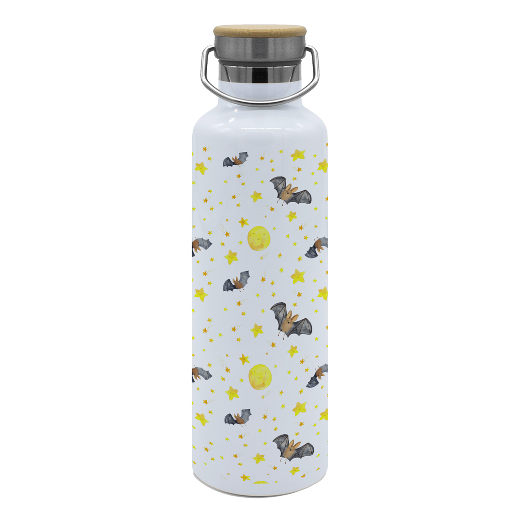 Trinkflasche Fledermaus Flügel Muster Thermosflasche, Isolierflasche, Edelstahl, Trinkflasche, isoliert, Wamrhaltefunktion, Sportflasche, Flasche zum Sport, Sportlerflasche, Tiermotive, Gute Laune, lustige Sprüche, Tiere