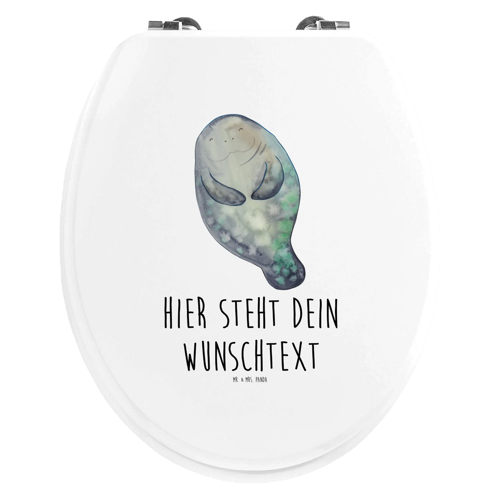 Personalisierter WC Sitz Motiv Seekuh happy Personalisierte Klobrille, Personalisierter Klodeckel, Personalisierter Toilettendeckel, Personalisierter WC-Sitz, Toilettendeckel mit Namen, WC Sitz mit Namen, Meerestiere, Meer, Urlaub, Seekuh, Seekühe, Selbstliebe, Respekt, Neuanfang, Neustart, Achtsamkeit, Zufrieden, Liebeskummer, Freundin