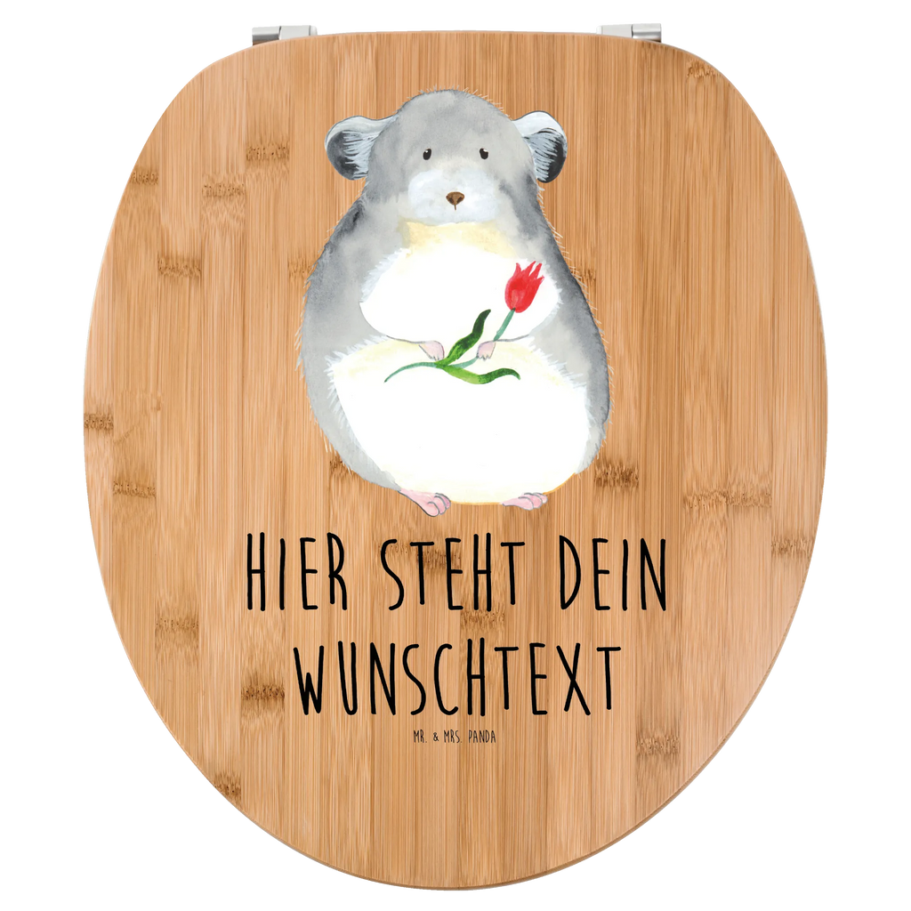 Personalisierter WC Sitz Motiv Chinchilla mit Blume Personalisierte Klobrille, Personalisierter Klodeckel, Personalisierter Toilettendeckel, Personalisierter WC-Sitz, Toilettendeckel mit Namen, WC Sitz mit Namen, Tiermotive, Gute Laune, lustige Sprüche, Tiere, Chinchilla, Chinchillas, Liebeskummer, Kummer, Depressionen, traurig sein, Chaos, Glücklichsein, Büro, Büroalltag