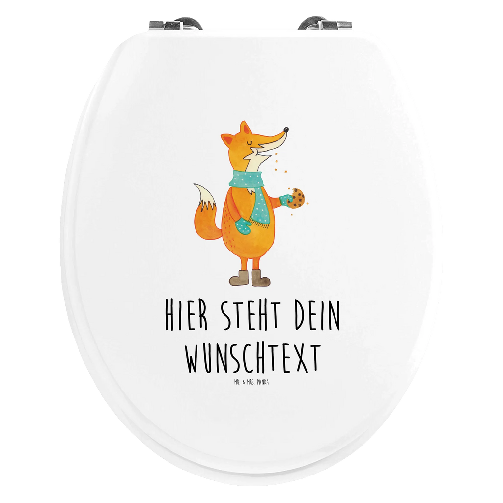 Personalisierter WC Sitz Motiv Fuchs Keks Personalisierte Klobrille, Personalisierter Klodeckel, Personalisierter Toilettendeckel, Personalisierter WC-Sitz, Toilettendeckel mit Namen, WC Sitz mit Namen, Fuchs, Füchse, Backen Spruch, Kekse, Winter, Weihnachtszeit, Plätzchen, Liebe, Küche Deko