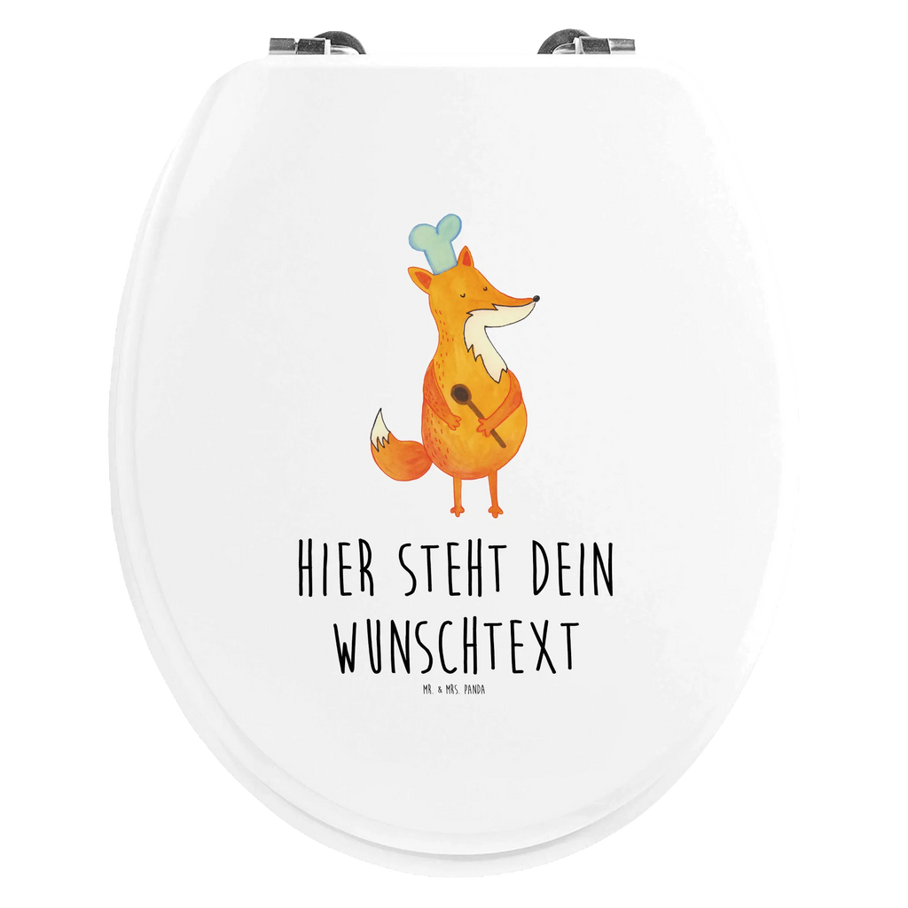 Personalisierter WC Sitz Motiv Fuchs Koch Personalisierte Klobrille, Personalisierter Klodeckel, Personalisierter Toilettendeckel, Personalisierter WC-Sitz, Toilettendeckel mit Namen, WC Sitz mit Namen, Fuchs, Füchse, Koch Geschenk, Küche Spruch, Küche Deko, Köche, Bäcker, Party Spruch, Spruch lustig, witzig