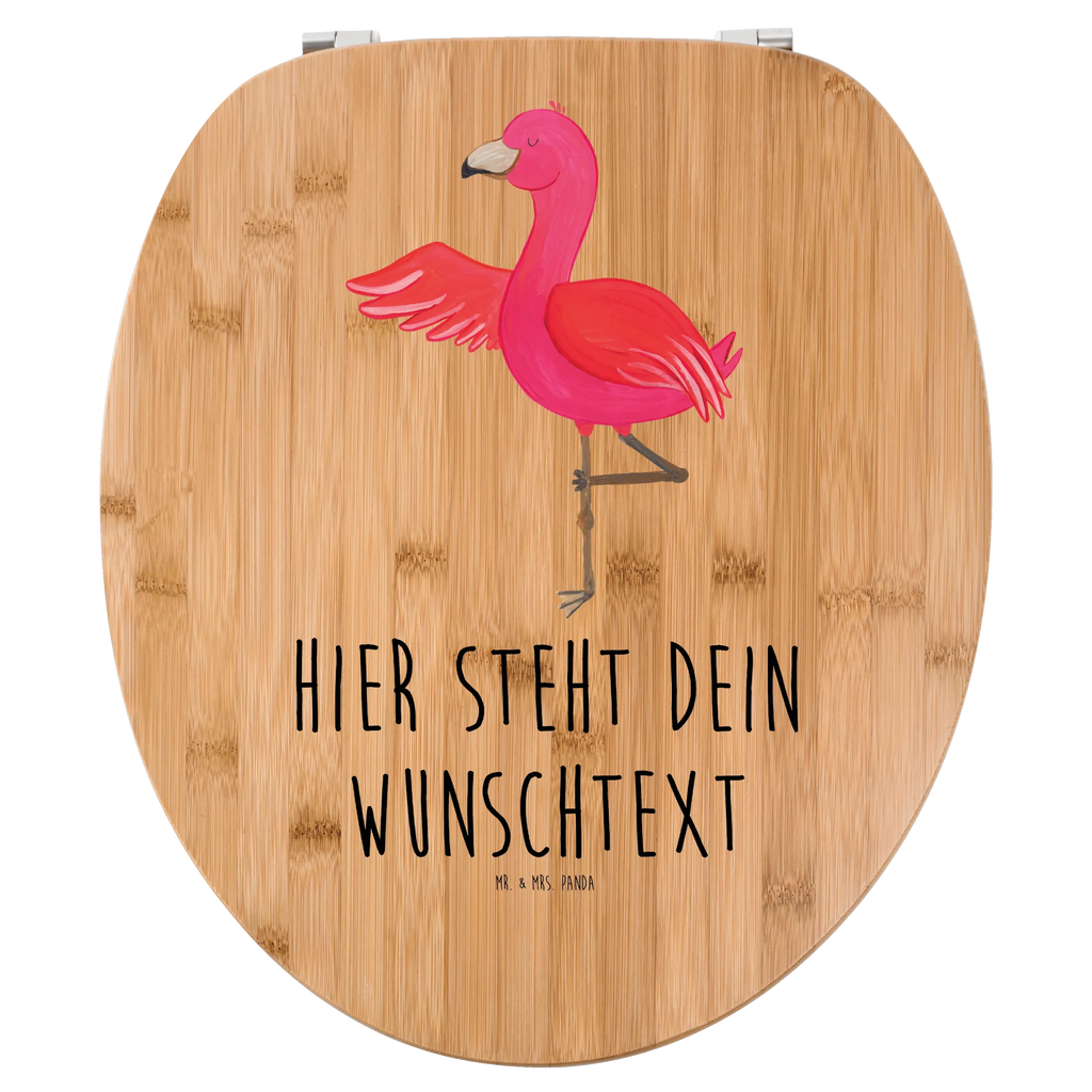 Personalisierter WC Sitz Motiv Flamingo Yoga Personalisierte Klobrille, Personalisierter Klodeckel, Personalisierter Toilettendeckel, Personalisierter WC-Sitz, Toilettendeckel mit Namen, WC Sitz mit Namen, Flamingo, Vogel, Yoga, Namaste, Achtsamkeit, Yoga-Übung, Entspannung, Ärger, Aufregen, Tiefenentspannung