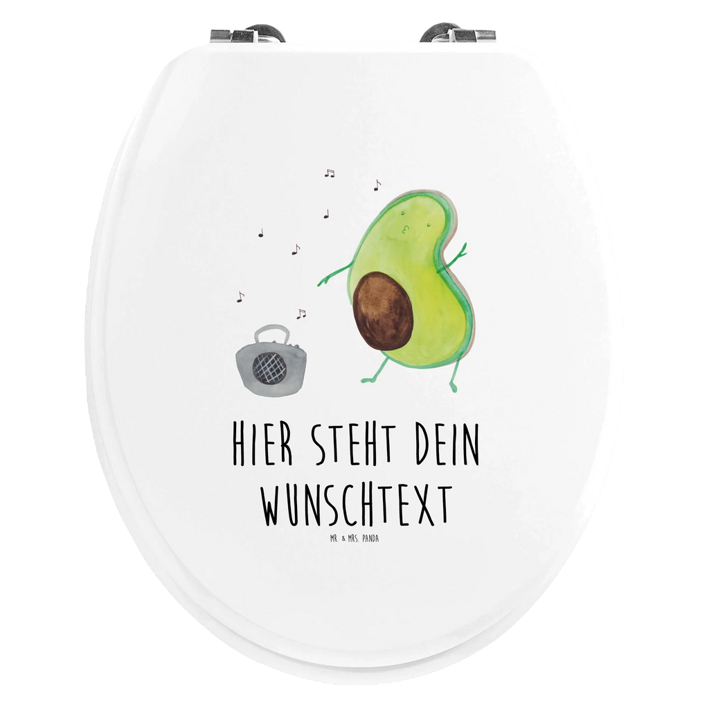 Personalisierter WC Sitz Motiv Avocado tanzt Personalisierte Klobrille, Personalisierter Klodeckel, Personalisierter Toilettendeckel, Personalisierter WC-Sitz, Toilettendeckel mit Namen, WC Sitz mit Namen, Avocado, Veggie, Vegan, Gesund