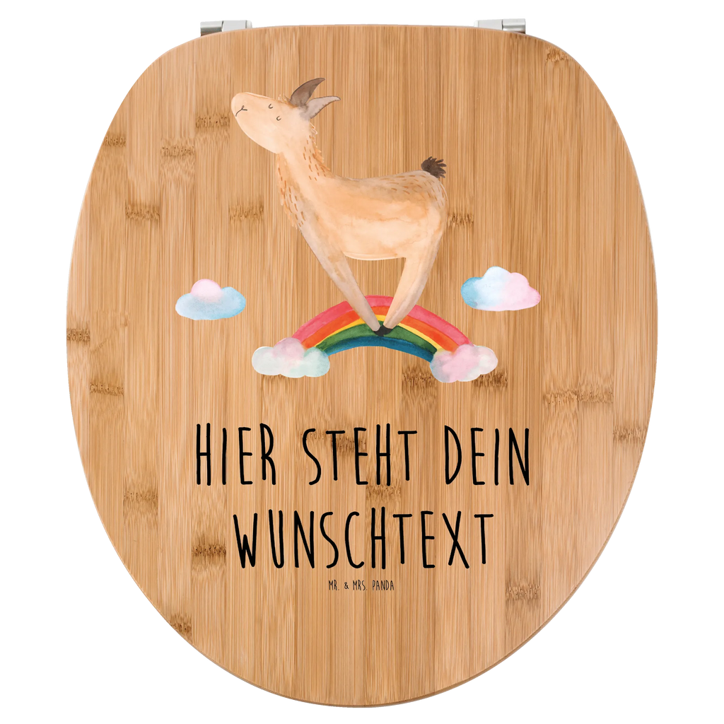 Personalisierter WC Sitz Motiv Lama Regenbogen Personalisierte Klobrille, Personalisierter Klodeckel, Personalisierter Toilettendeckel, Personalisierter WC-Sitz, Toilettendeckel mit Namen, WC Sitz mit Namen, Lama, Alpaka, Lamas, Regenbogen, Haters gonna hate, Haters, Selbstständig, Außenseiter, Schule, Abi, Hobby, Wolkenland, Freiheit