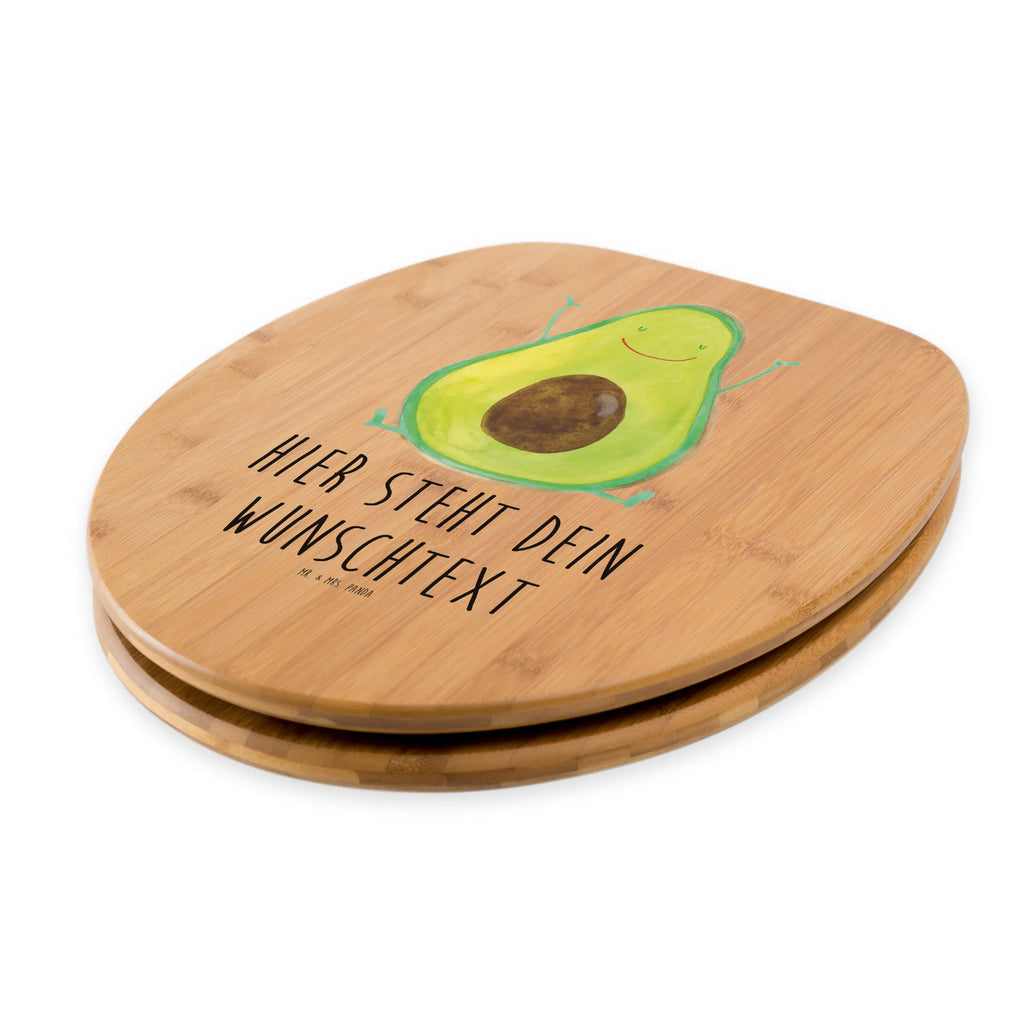 Personalisierter WC Sitz Motiv Avocado Happy Personalisierte Klobrille, Personalisierter Klodeckel, Personalisierter Toilettendeckel, Personalisierter WC-Sitz, Toilettendeckel mit Namen, WC Sitz mit Namen, Avocado, Veggie, Vegan, Gesund, Chaos