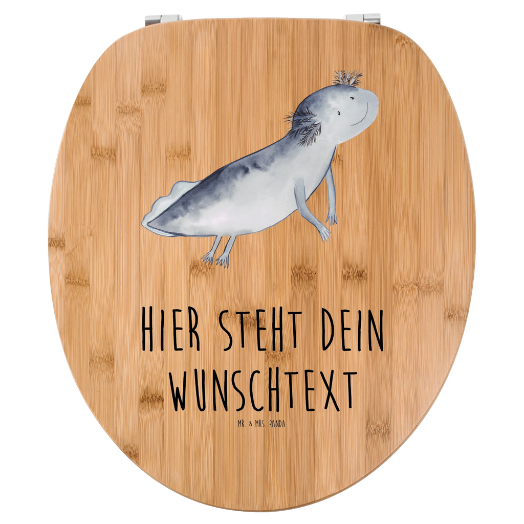 Personalisierter WC Sitz Motiv Axolotl schwimmt Personalisierte Klobrille, Personalisierter Klodeckel, Personalisierter Toilettendeckel, Personalisierter WC-Sitz, Toilettendeckel mit Namen, WC Sitz mit Namen, Axolotl, Molch, Axolot, Schwanzlurch, Lurch, Lurche, Problem, Probleme, Lösungen, Motivation