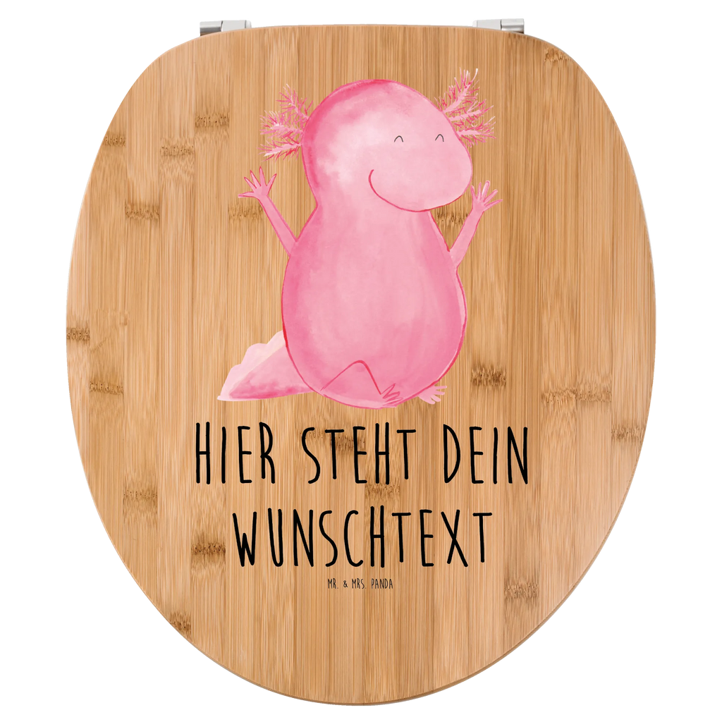 Personalisierter WC Sitz Motiv Axolotl Hurra Personalisierte Klobrille, Personalisierter Klodeckel, Personalisierter Toilettendeckel, Personalisierter WC-Sitz, Toilettendeckel mit Namen, WC Sitz mit Namen, Axolotl, Molch, Axolot, Schwanzlurch, Lurch, Lurche, fröhlich, Spaß, Freude, Motivation, Zufriedenheit