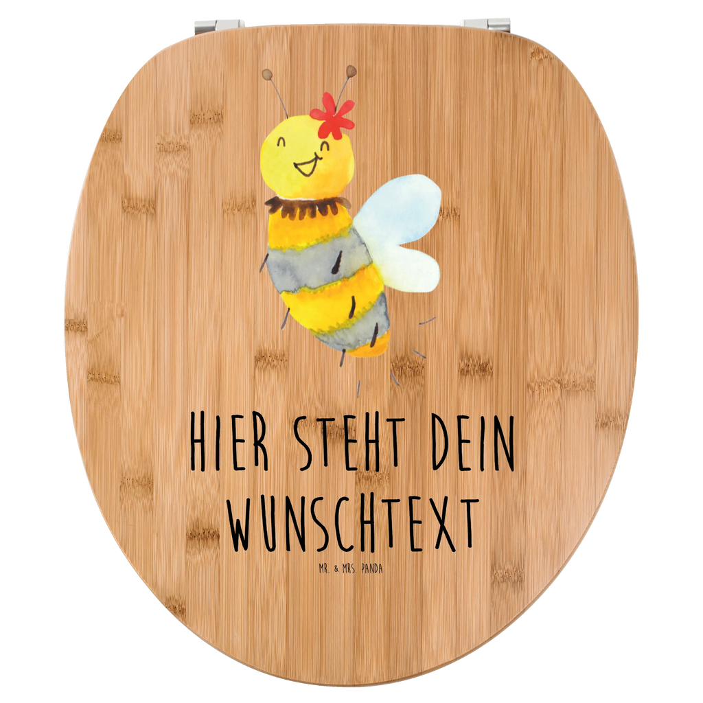 Personalisierter WC Sitz Motiv Biene Blume Personalisierte Klobrille, Personalisierter Klodeckel, Personalisierter Toilettendeckel, Personalisierter WC-Sitz, Toilettendeckel mit Namen, WC Sitz mit Namen, Biene, Wespe, Hummel