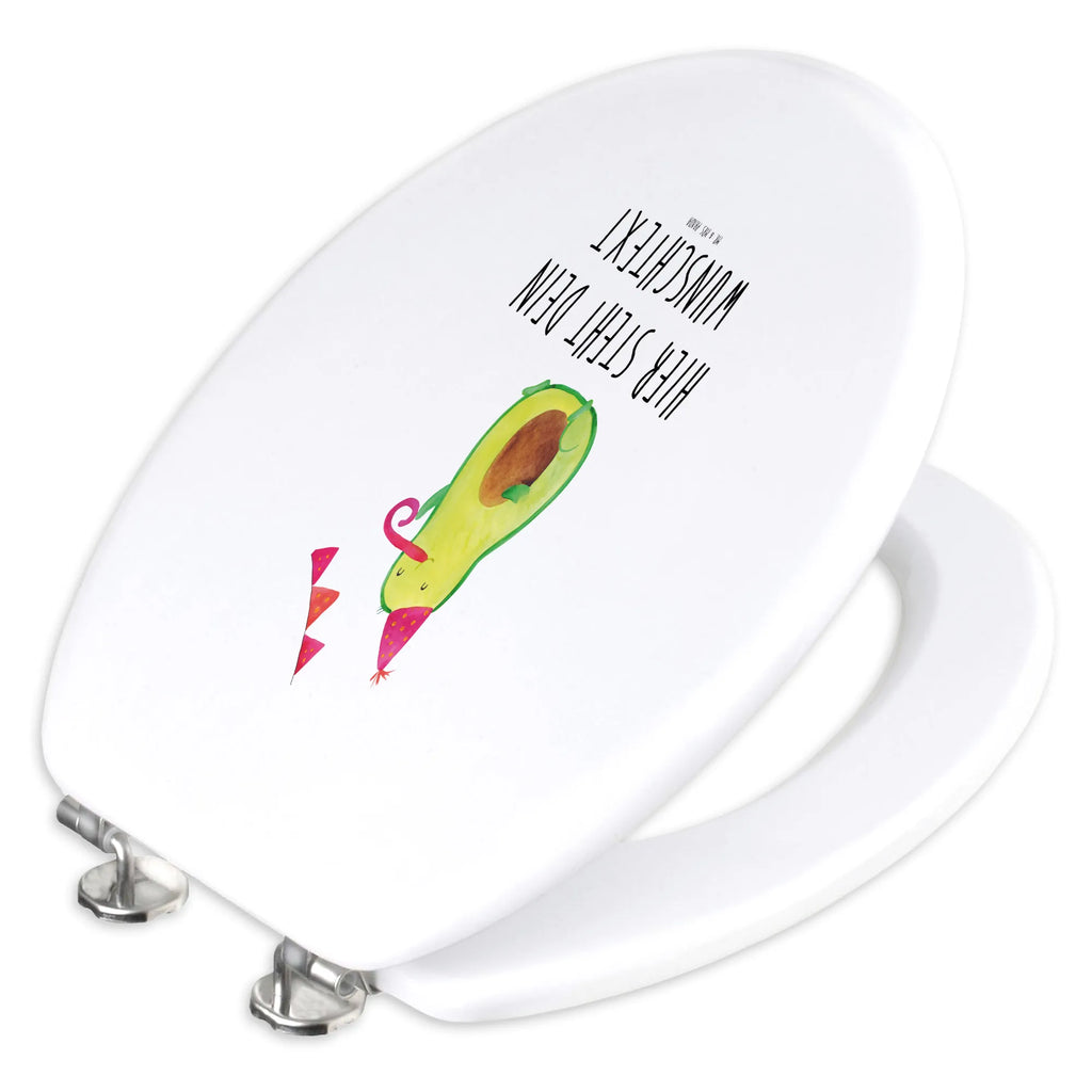 Personalisierter WC Sitz Motiv Avocado Party Time Personalisierte Klobrille, Personalisierter Klodeckel, Personalisierter Toilettendeckel, Personalisierter WC-Sitz, Toilettendeckel mit Namen, WC Sitz mit Namen, Avocado, Veggie, Vegan, Gesund