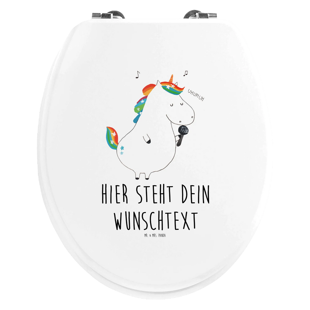 Personalisierter WC Sitz Motiv Einhorn Sänger Personalisierte Klobrille, Personalisierter Klodeckel, Personalisierter Toilettendeckel, Personalisierter WC-Sitz, Toilettendeckel mit Namen, WC Sitz mit Namen, Einhorn, Einhörner, Einhorn Deko, Pegasus, Unicorn, Glitzer, Konfetti, Party, Geburtstag, Feier, Fest, Disco, Sängerin, Sänger, Freundin