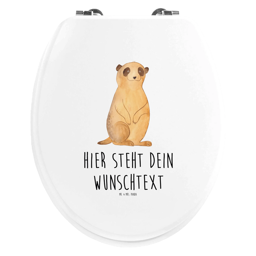 Personalisierter WC Sitz Motiv Erdmännchen Personalisierte Klobrille, Personalisierter Klodeckel, Personalisierter Toilettendeckel, Personalisierter WC-Sitz, Toilettendeckel mit Namen, WC Sitz mit Namen, Afrika, Wildtiere, Erdmännchen, Reisen, Spruch, Weltreise, Afrikareise, Roadtrip, Traveling