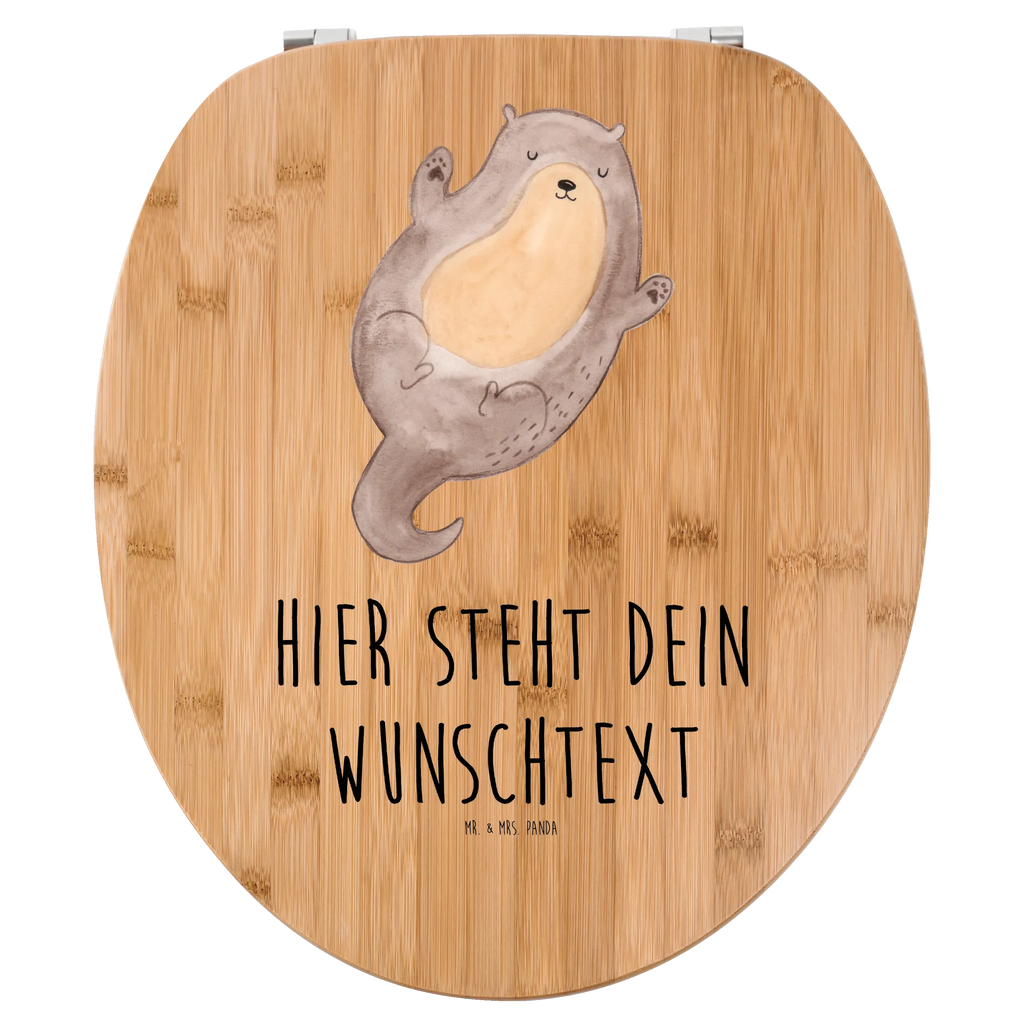 Personalisierter WC Sitz Motiv Otter Umarmen Personalisierte Klobrille, Personalisierter Klodeckel, Personalisierter Toilettendeckel, Personalisierter WC-Sitz, Toilettendeckel mit Namen, WC Sitz mit Namen, Otter, Fischotter, Seeotter, Otter Seeotter See Otter