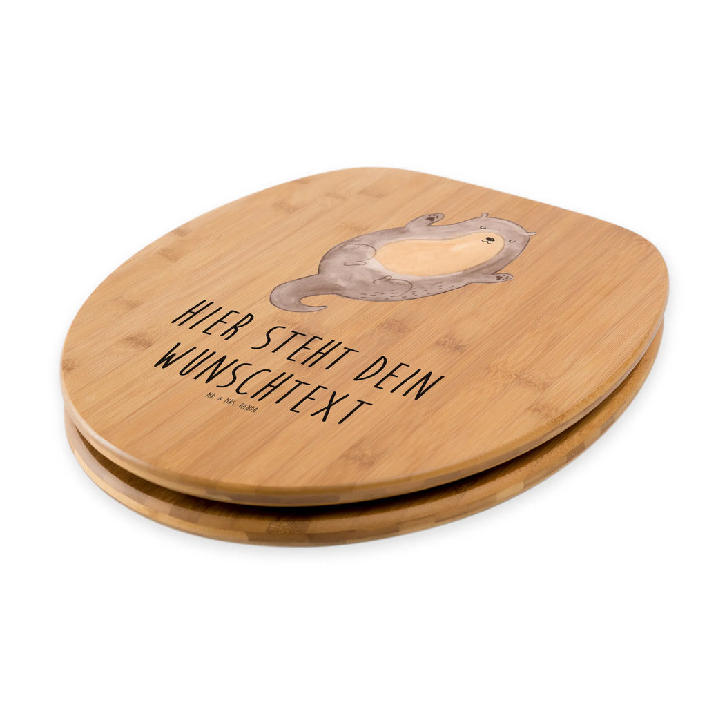 Personalisierter WC Sitz Motiv Otter Umarmen Personalisierte Klobrille, Personalisierter Klodeckel, Personalisierter Toilettendeckel, Personalisierter WC-Sitz, Toilettendeckel mit Namen, WC Sitz mit Namen, Otter, Fischotter, Seeotter, Otter Seeotter See Otter