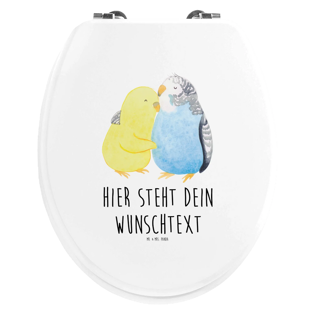 Personalisierter WC Sitz Motiv Wellensittich Liebe Personalisierte Klobrille, Personalisierter Klodeckel, Personalisierter Toilettendeckel, Personalisierter WC-Sitz, Toilettendeckel mit Namen, WC Sitz mit Namen, Liebe, Partner, Freund, Freundin, Ehemann, Ehefrau, Heiraten, Verlobung, Heiratsantrag, Liebesgeschenk, Jahrestag, Hocheitstag, Vögel, Wellensittich, Nähe, Kuscheln, Vertrauen