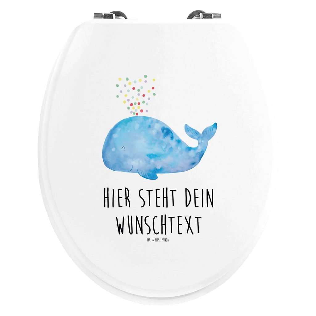 Personalisierter WC Sitz Motiv Wal Konfetti Personalisierte Klobrille, Personalisierter Klodeckel, Personalisierter Toilettendeckel, Personalisierter WC-Sitz, Toilettendeckel mit Namen, WC Sitz mit Namen, Meerestiere, Meer, Urlaub, Wal, Konfetti, Wale, Motivation, Neuanfang, Trennung, Diät, Abnehmen, Neustart, Lebensabschnitt, Geburtstag