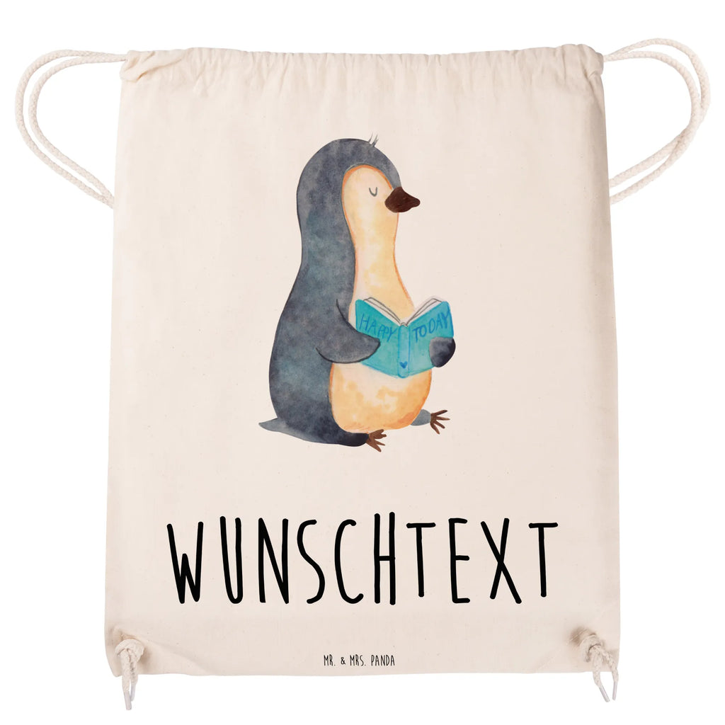 Personalisierter Sportbeutel Pinguin Buch Personalisierter Sportbeutel, Personalisierter Beutel, Personalisierte Sporttasche, Personalisierter Tasche, Personalisierter Stoffbeutel, Personalisierter Sportbeutel Kinder, Sportbeutel mit Namen, Turnbeutel mit Namen, Beutel mit Namen, Sporttasche mit Namen, Tasche mit Namen, Stoffbeutel mit Namen, Sportbeutel Kinder mit Namen, Wunschtext, Wunschnamen, Personalisierbar, Personalisierung, Pinguin, Pinguine, Buch, Lesen, Bücherwurm, Nichtstun, Faulenzen, Ferien, Urlaub, Freizeit