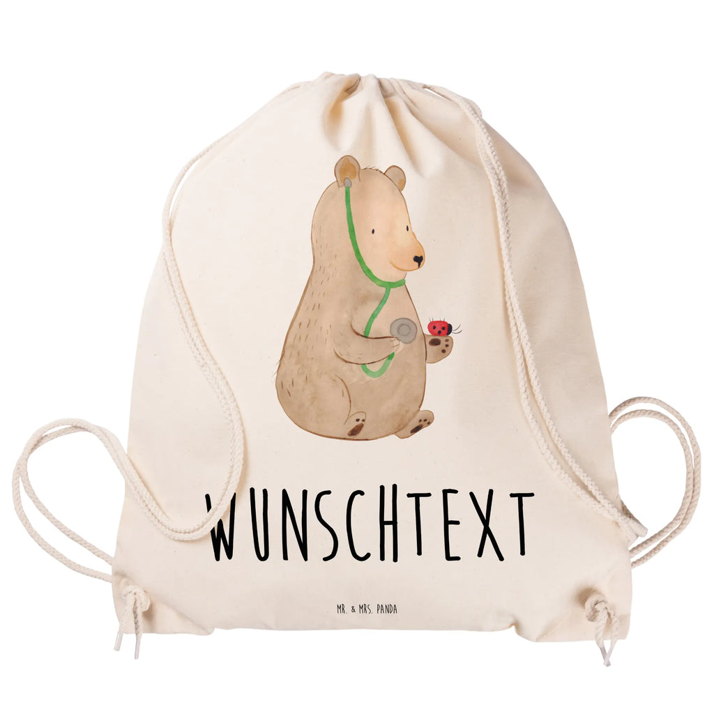 Personalisierter Sportbeutel Bär Arzt Personalisierter Sportbeutel, Personalisierter Beutel, Personalisierte Sporttasche, Personalisierter Tasche, Personalisierter Stoffbeutel, Personalisierter Sportbeutel Kinder, Sportbeutel mit Namen, Turnbeutel mit Namen, Beutel mit Namen, Sporttasche mit Namen, Tasche mit Namen, Stoffbeutel mit Namen, Sportbeutel Kinder mit Namen, Wunschtext, Wunschnamen, Personalisierbar, Personalisierung, Bär, Teddy, Teddybär, Arzt, Ärztin, Doktor, Professor, Doktorin, Professorin