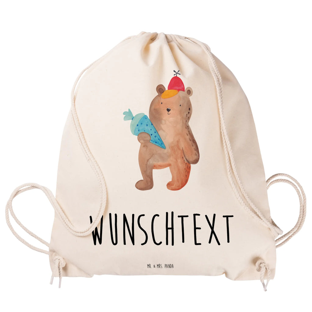 Personalisierter Sportbeutel Bär mit Schultüte Personalisierter Sportbeutel, Personalisierter Beutel, Personalisierte Sporttasche, Personalisierter Tasche, Personalisierter Stoffbeutel, Personalisierter Sportbeutel Kinder, Sportbeutel mit Namen, Turnbeutel mit Namen, Beutel mit Namen, Sporttasche mit Namen, Tasche mit Namen, Stoffbeutel mit Namen, Sportbeutel Kinder mit Namen, Wunschtext, Wunschnamen, Personalisierbar, Personalisierung, Bär, Teddy, Teddybär, Bär Motiv, Schultüte, Erster Schultag Geschenk, Einschulung Geschenk, Schule Geschenk, Grundschule, Schulanfang, Schulbeginn