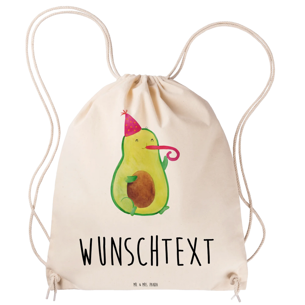 Personalisierter Sportbeutel Avocado Partyhupe Personalisierter Sportbeutel, Personalisierter Beutel, Personalisierte Sporttasche, Personalisierter Tasche, Personalisierter Stoffbeutel, Personalisierter Sportbeutel Kinder, Sportbeutel mit Namen, Turnbeutel mit Namen, Beutel mit Namen, Sporttasche mit Namen, Tasche mit Namen, Stoffbeutel mit Namen, Sportbeutel Kinder mit Namen, Wunschtext, Wunschnamen, Personalisierbar, Personalisierung, Avocado, Veggie, Vegan, Gesund, Party, Feierlichkeit, Feier, Fete, Geburtstag, Gute Laune, Tröte