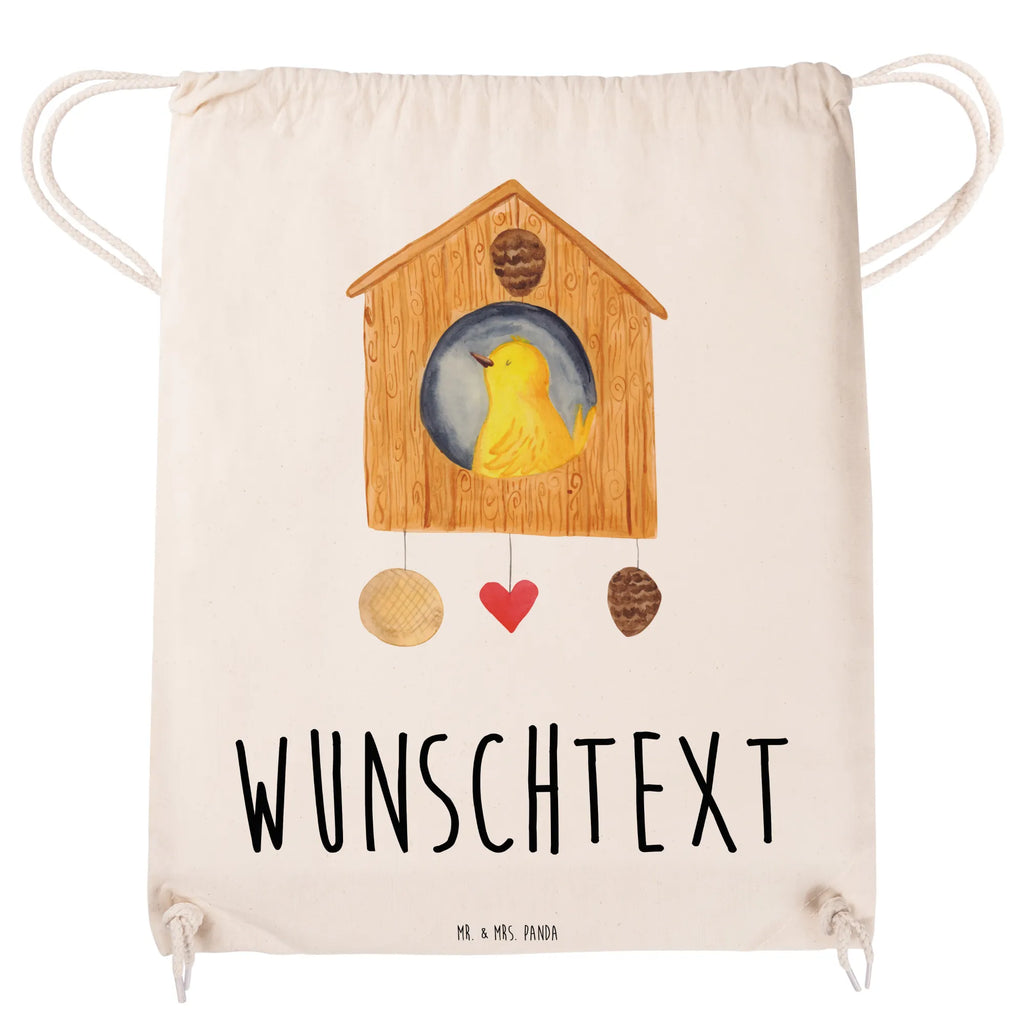 Personalisierter Sportbeutel Vogelhaus sweet Home Personalisierter Sportbeutel, Personalisierter Beutel, Personalisierte Sporttasche, Personalisierter Tasche, Personalisierter Stoffbeutel, Personalisierter Sportbeutel Kinder, Sportbeutel mit Namen, Turnbeutel mit Namen, Beutel mit Namen, Sporttasche mit Namen, Tasche mit Namen, Stoffbeutel mit Namen, Sportbeutel Kinder mit Namen, Wunschtext, Wunschnamen, Personalisierbar, Personalisierung, Tiermotive, Gute Laune, lustige Sprüche, Tiere, Vogelhaus, Vogel, Home sweet Home, Einzug, Umzug, Geschenk, Einzugsgeschenk, Hausbau, Haus