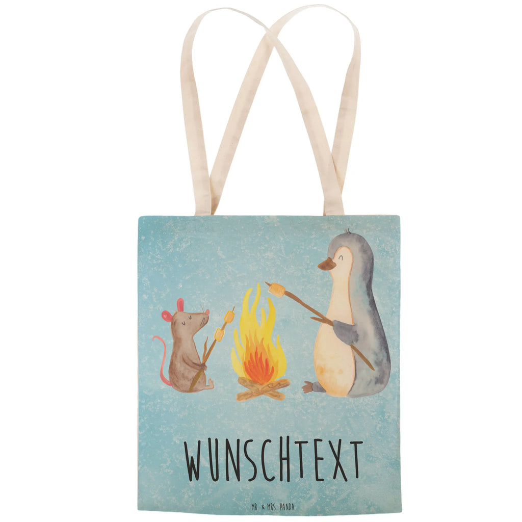 Personalisierte Einkaufstasche Pinguin Lagerfeuer Personalisierte Tragetasche, Personalisierte Tasche, Personalisierter Beutel, Personalisierte Stofftasche, Personalisierte Baumwolltasche, Personalisierte Umhängetasche, Personalisierter Shopper, Personalisierte Einkaufstasche, Personalisierte Beuteltasche, Tragetasche mit Namen, Tasche mit Namen, Beutel mit Namen, Stofftasche mit Namen, Baumwolltasche mit Namen, Umhängetasche mit Namen, Shopper mit Namen, Einkaufstasche mit Namen, Beuteltasche, Wunschtext, Wunschnamen, Personalisierbar, Personalisierung, Pinguin, Maus, Pinguine, Lagerfeuer, Leben, Arbeit, Job, Motivation, Büro, Büroalltag, Lebensspruch, Lebensmotivation, Neustart, Liebe, grillen, Feuer, Marshmallows