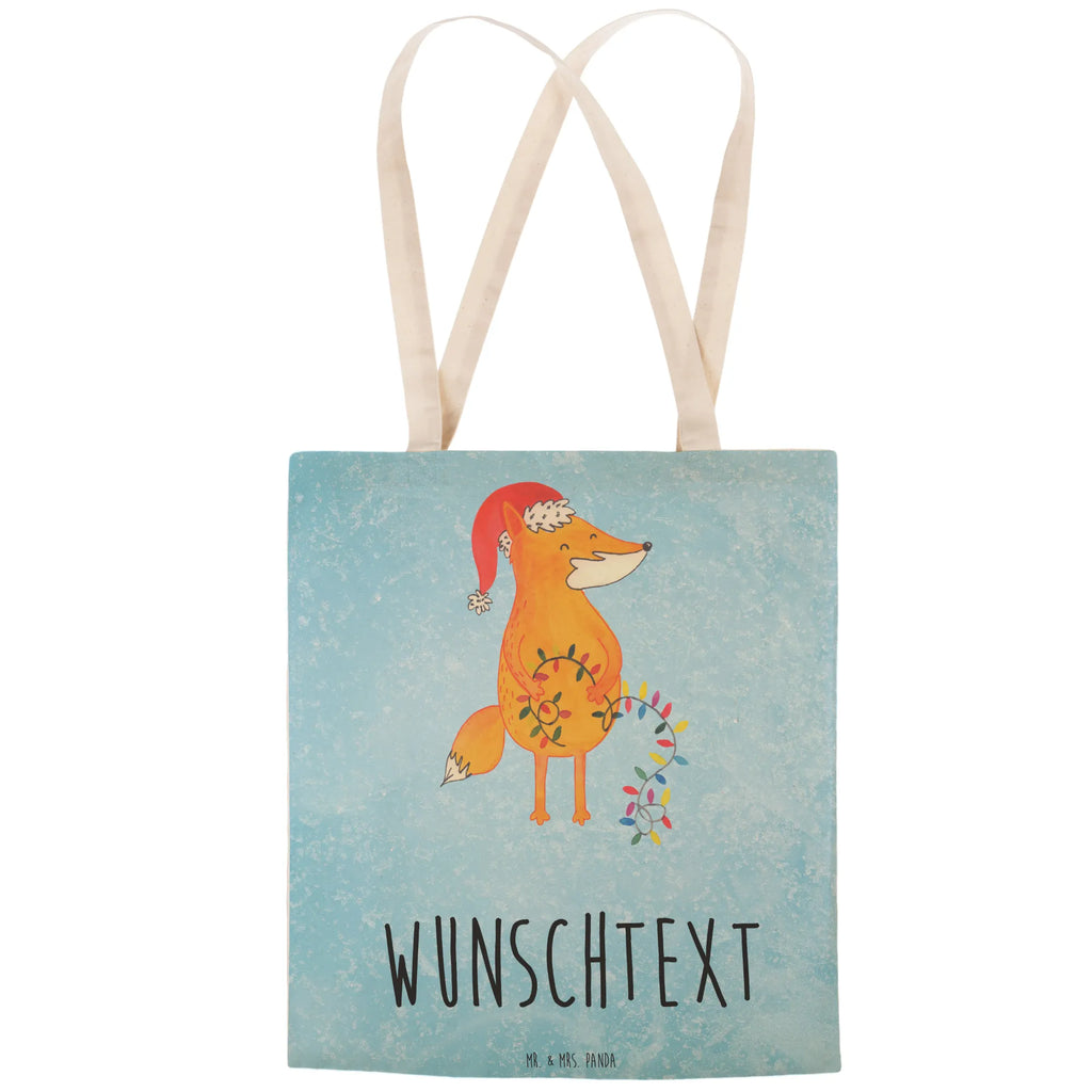 Personalisierte Einkaufstasche Fuchs Weihnachten Personalisierte Tragetasche, Personalisierte Tasche, Personalisierter Beutel, Personalisierte Stofftasche, Personalisierte Baumwolltasche, Personalisierte Umhängetasche, Personalisierter Shopper, Personalisierte Einkaufstasche, Personalisierte Beuteltasche, Tragetasche mit Namen, Tasche mit Namen, Beutel mit Namen, Stofftasche mit Namen, Baumwolltasche mit Namen, Umhängetasche mit Namen, Shopper mit Namen, Einkaufstasche mit Namen, Beuteltasche, Wunschtext, Wunschnamen, Personalisierbar, Personalisierung, Winter, Weihnachten, Weihnachtsdeko, Nikolaus, Advent, Heiligabend, Wintermotiv, Fuchs, Füchse, Spruch schön, Geschenk Weihnachten, Weihnachtsmann, Weihnachtszeit