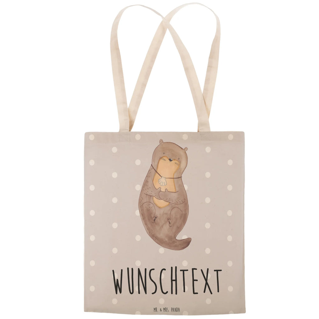 Personalisierte Einkaufstasche Otter mit Muschelmedaillon Personalisierte Tragetasche, Personalisierte Tasche, Personalisierter Beutel, Personalisierte Stofftasche, Personalisierte Baumwolltasche, Personalisierte Umhängetasche, Personalisierter Shopper, Personalisierte Einkaufstasche, Personalisierte Beuteltasche, Tragetasche mit Namen, Tasche mit Namen, Beutel mit Namen, Stofftasche mit Namen, Baumwolltasche mit Namen, Umhängetasche mit Namen, Shopper mit Namen, Einkaufstasche mit Namen, Beuteltasche, Wunschtext, Wunschnamen, Personalisierbar, Personalisierung, Otter, Fischotter, Seeotter, Otterliebe, grübeln, träumen, Motivation, Tagträumen, Büro