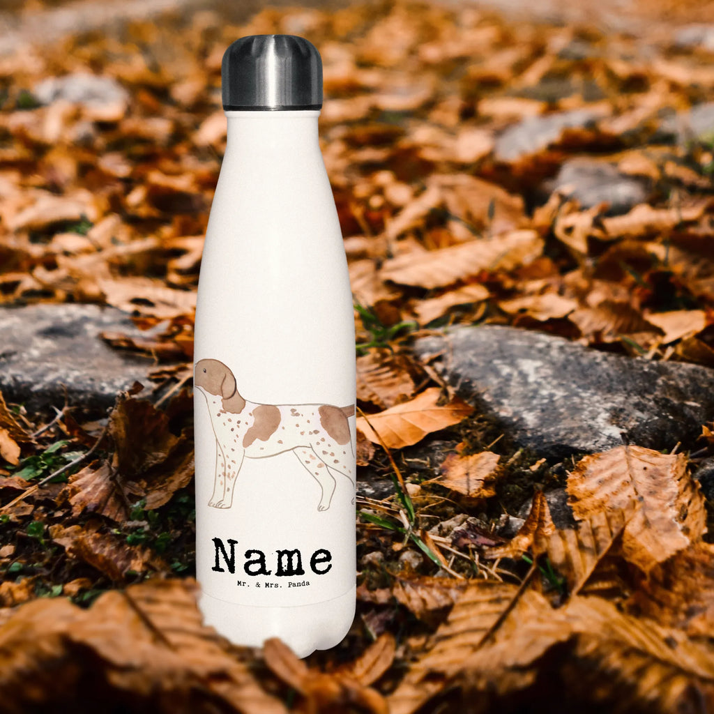 Personalisierte Thermosflasche Pointer Lebensretter Personalisierte Isolierflasche, Personalisierte Thermoflasche, Personalisierte Trinkflasche, Trinkflasche Mit Namen, Wunschname, Bedrucken, Namensflasche, Hund, Hunderasse, Rassehund, Hundebesitzer, Geschenk, Tierfreund, Schenken, Welpe, English Pointer, Pointer