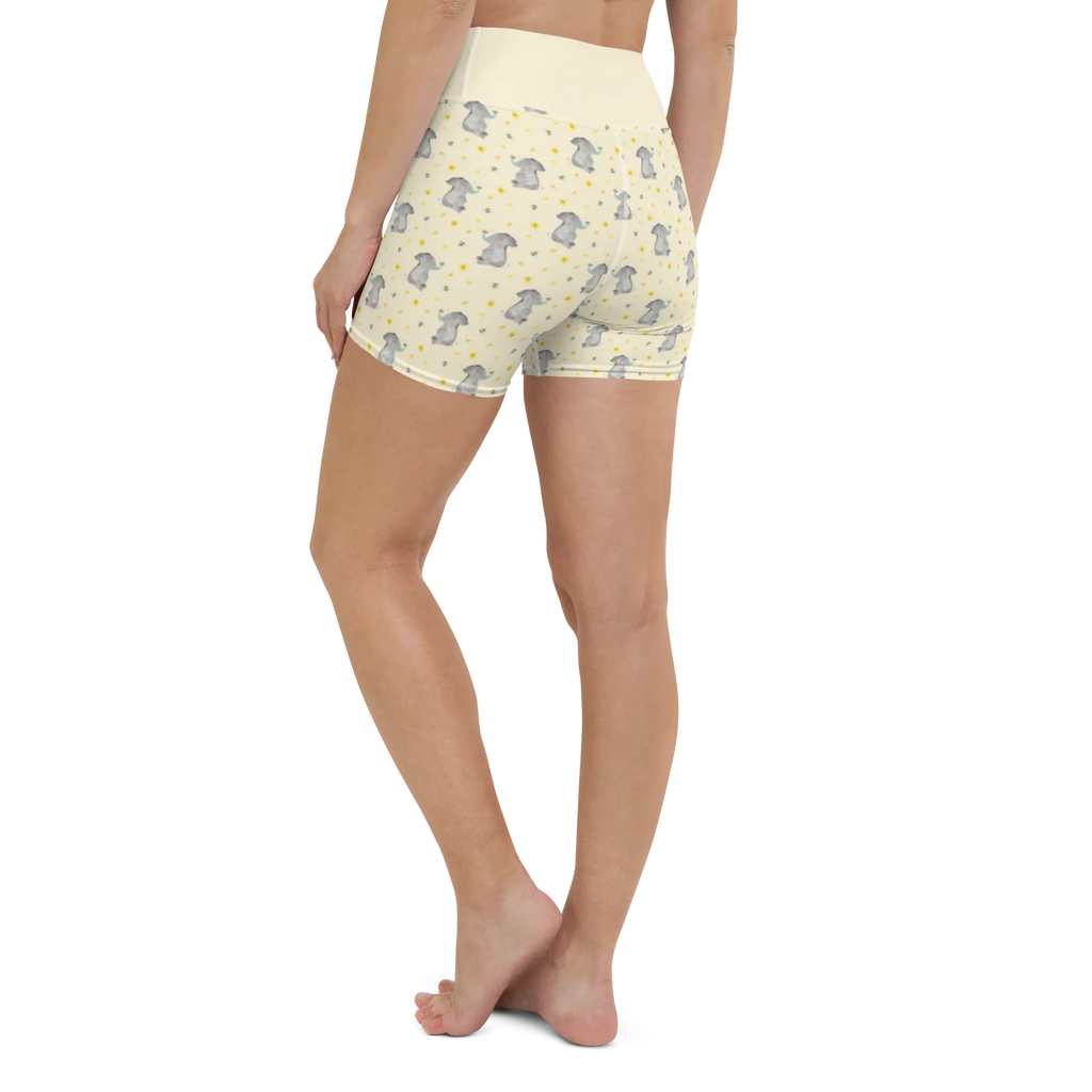 Yoga Shorts Elefant Biene Muster Yoga Shorts, Yogashorts, Sporthose, Sportshorts, Fitnesshose, Sportshorts Damen, Yoga Shorts Damen, Yogabekleidung, Sportbekleidung, Tiermotive, Gute Laune, lustige Sprüche, Tiere, Elefant, Biene, Liebe, Liebesbeweis, Jahrestag, Liebesgeschenk, Heiratsantrag, Hochzeitsgeschenk, Liebesspruch