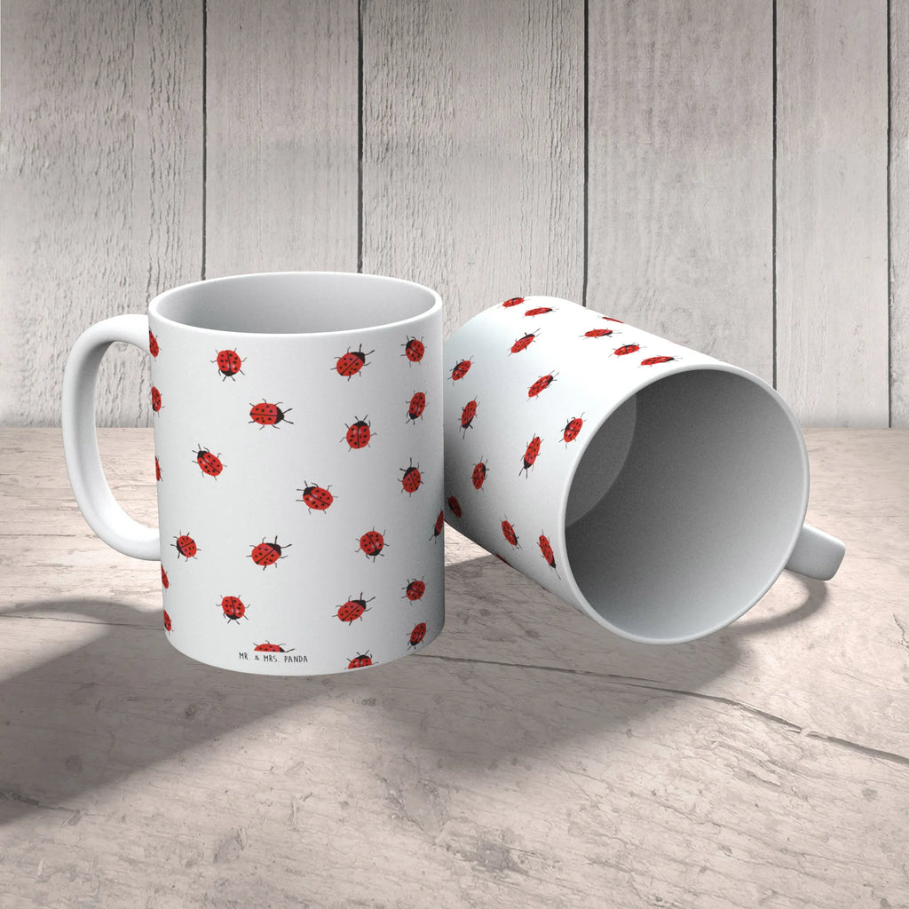 Tasse Marienkäfer Design Muster Tasse, Kaffeetasse, Teetasse, Becher, Kaffeebecher, Teebecher, Keramiktasse, Porzellantasse, Büro Tasse, Geschenk Tasse, Tasse Sprüche, Tasse Motive, Kaffeetassen, Tasse bedrucken, Designer Tasse, Cappuccino Tassen, Schöne Teetassen, Aquarell, Marienkäfer, grüne Punkte, Muster, niedlich, verspielt