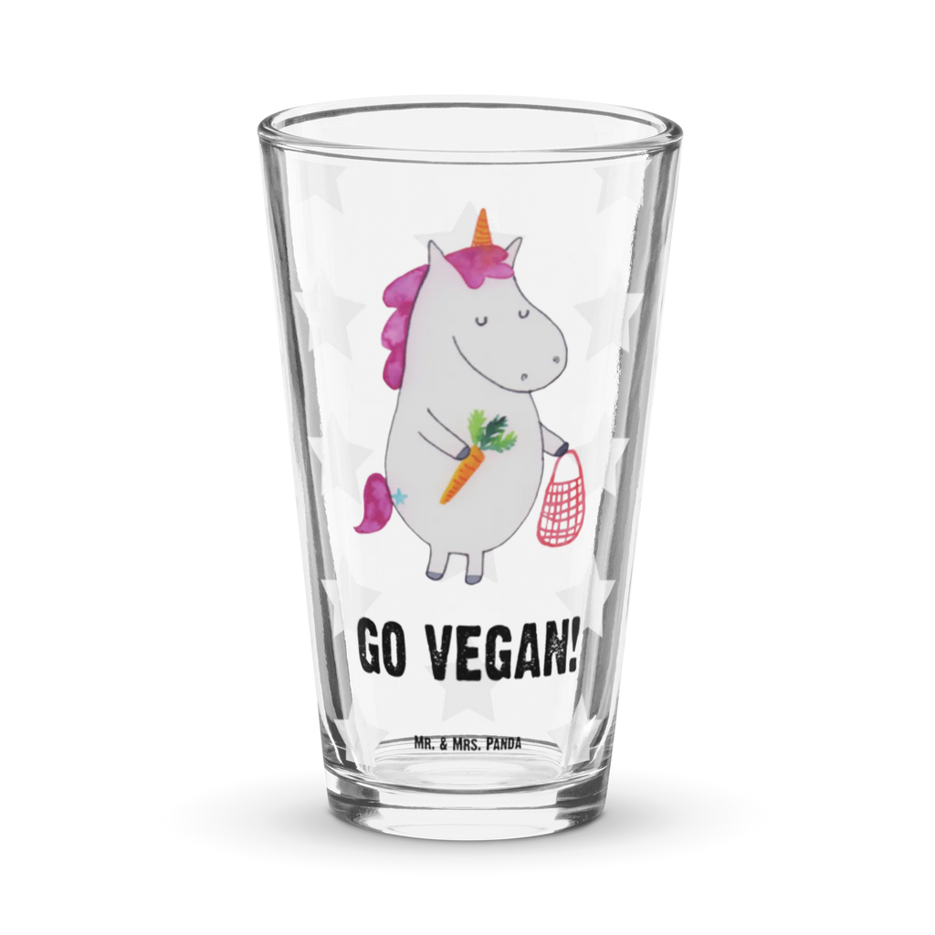 Premium Trinkglas Einhorn Vegan Trinkglas, Glas, Pint Glas, Bierglas, Cocktail Glas, Wasserglas, Einhorn, Einhörner, Einhorn Deko, Unicorn, vegan, Gesund leben, Vegetariar, Rohkost, Gesund essen, Veganismus, Veganer