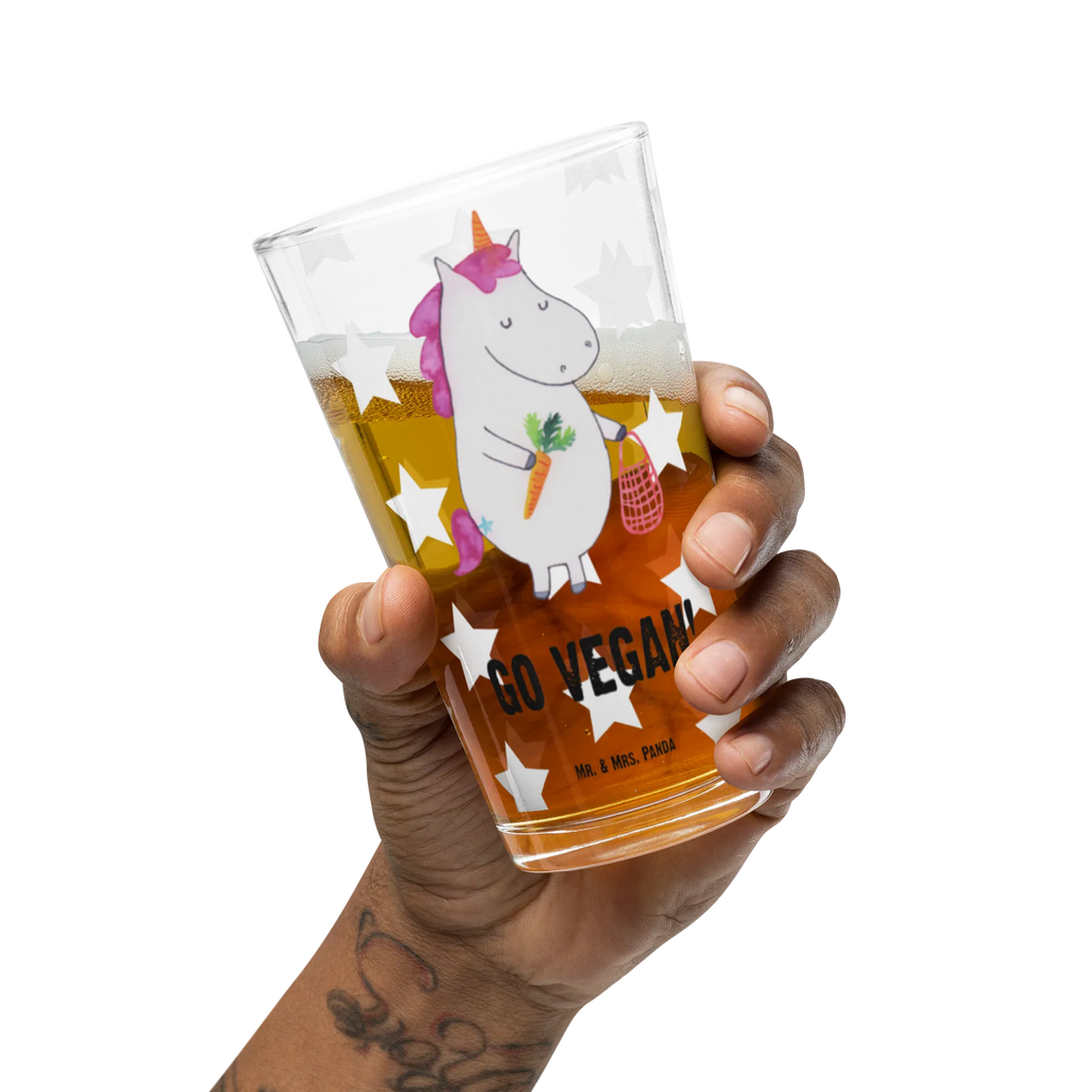 Premium Trinkglas Einhorn Vegan Trinkglas, Glas, Pint Glas, Bierglas, Cocktail Glas, Wasserglas, Einhorn, Einhörner, Einhorn Deko, Unicorn, vegan, Gesund leben, Vegetariar, Rohkost, Gesund essen, Veganismus, Veganer