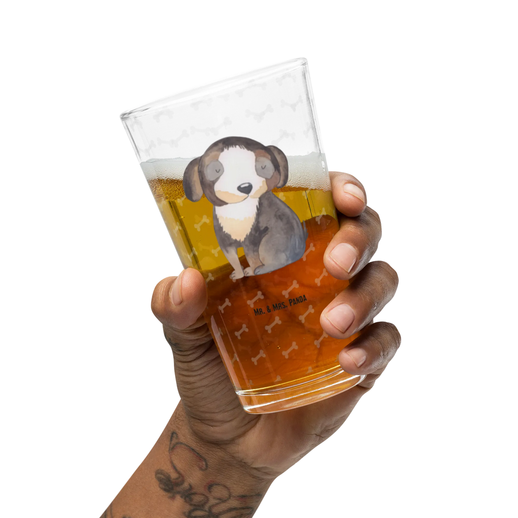 Premium Trinkglas Hund entspannt Trinkglas, Glas, Pint Glas, Bierglas, Cocktail Glas, Wasserglas, Hund, Hundemotiv, Haustier, Hunderasse, Tierliebhaber, Hundebesitzer, Sprüche, schwarzer Hund, Hundeliebe, Liebe, Hundeglück