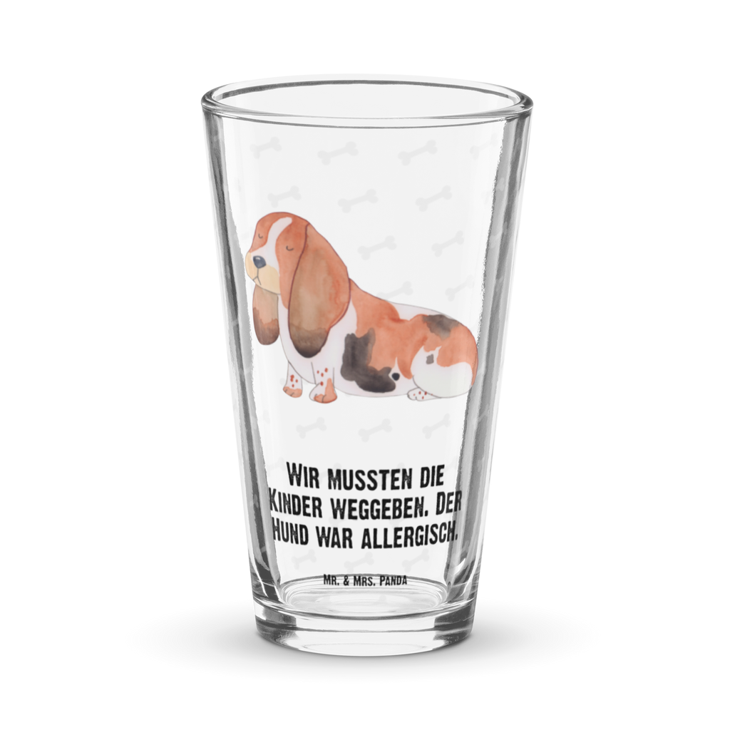 Premium Trinkglas Hund Basset Hound Trinkglas, Glas, Pint Glas, Bierglas, Cocktail Glas, Wasserglas, Hund, Hundemotiv, Haustier, Hunderasse, Tierliebhaber, Hundebesitzer, Sprüche, Basset Hound, Basset, Hundeliebe, kinderlos