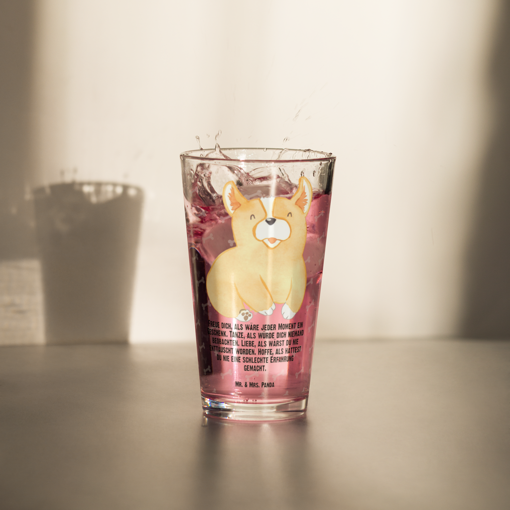 Premium Trinkglas Corgie Trinkglas, Glas, Pint Glas, Bierglas, Cocktail Glas, Wasserglas, Hund, Hundemotiv, Haustier, Hunderasse, Tierliebhaber, Hundebesitzer, Sprüche, Corgie, Welsh Corgie Pembroke, britisch, Motivation, Spruch, Hundespruch, Lebensfreude