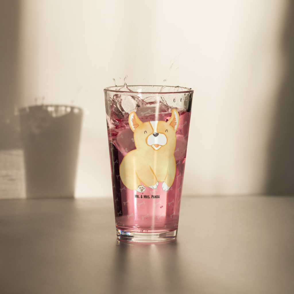 Premium Trinkglas Corgie Trinkglas, Glas, Pint Glas, Bierglas, Cocktail Glas, Wasserglas, Hund, Hundemotiv, Haustier, Hunderasse, Tierliebhaber, Hundebesitzer, Sprüche, Corgie, Welsh Corgie Pembroke, britisch, Motivation, Spruch, Hundespruch, Lebensfreude