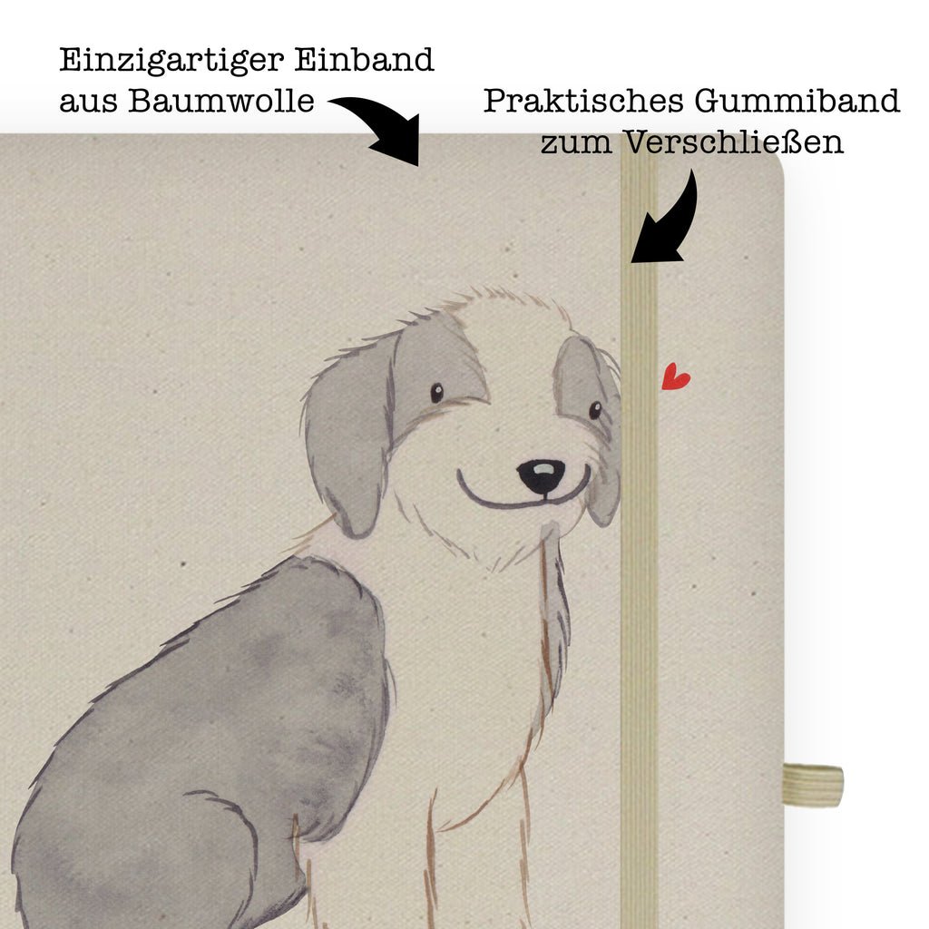 DIN A4 Personalisiertes Notizbuch Bearded Collie Lebensretter Personalisiertes Notizbuch, Notizbuch mit Namen, Notizbuch bedrucken, Personalisierung, Namensbuch, Namen, Hund, Hunderasse, Rassehund, Hundebesitzer, Geschenk, Tierfreund, Schenken, Welpe, Bearded Collie, britischer Hütehund