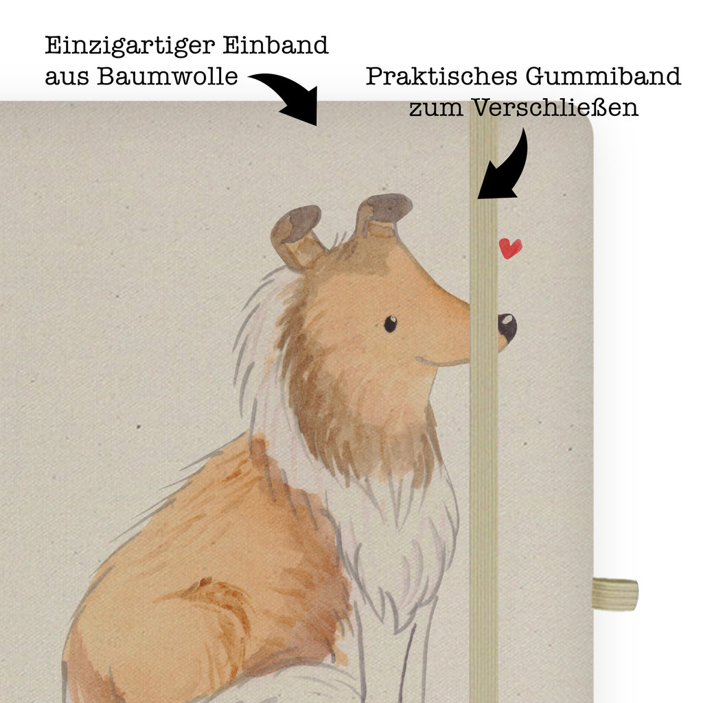 DIN A4 Personalisiertes Notizbuch Langhaar Collie Lebensretter Personalisiertes Notizbuch, Notizbuch mit Namen, Notizbuch bedrucken, Personalisierung, Namensbuch, Namen, Hund, Hunderasse, Rassehund, Hundebesitzer, Geschenk, Tierfreund, Schenken, Welpe, Langhaar Collie, britischer Hütehund