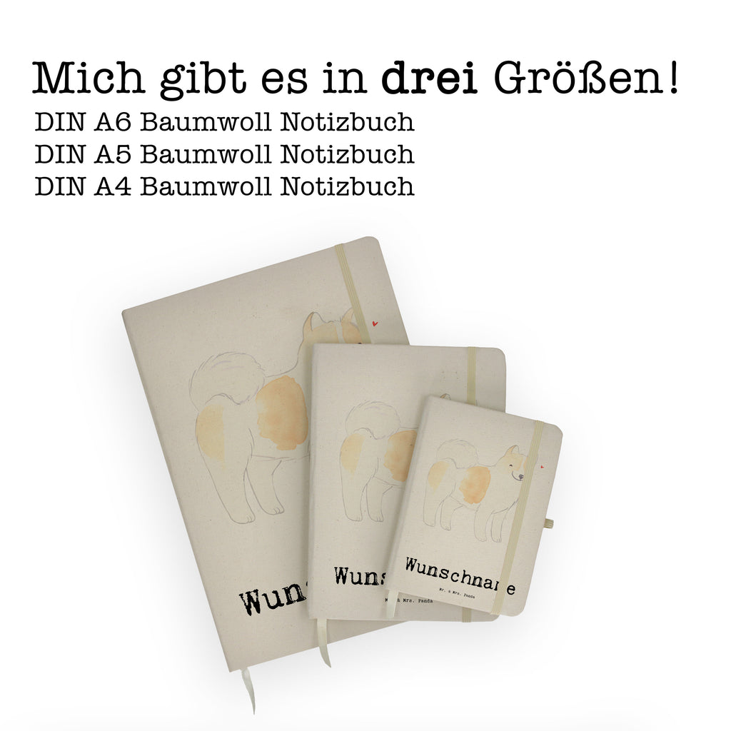 DIN A4 Personalisiertes Notizbuch Thai Bangkaew Lebensretter Personalisiertes Notizbuch, Notizbuch mit Namen, Notizbuch bedrucken, Personalisierung, Namensbuch, Namen, Hund, Hunderasse, Rassehund, Hundebesitzer, Geschenk, Tierfreund, Schenken, Welpe, Thai Bangkaew Dog