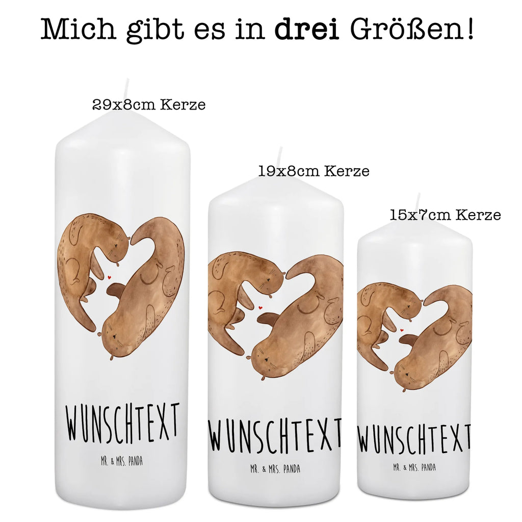 Personalisierte Kerze Otter Herz Kerze, Taufkerze, Kommunionskerze, Geburtstagskerze, Geschenk Kerze, Taufgeschenk Kerze, Kerze mit Druck, Besondere Kerze, Geschenkidee Kerze, Kerze für Kommunion, kerze personalisiert, personalisierte kerze, personalisierte kerzen, Otter, Fischotter, Seeotter, Liebe, Herz, Liebesbeweis, Liebesgeschenk, Bessere Hälfte, Love you, Jahrestag, Hochzeitstag, Verlobung, gemeinsames Leben