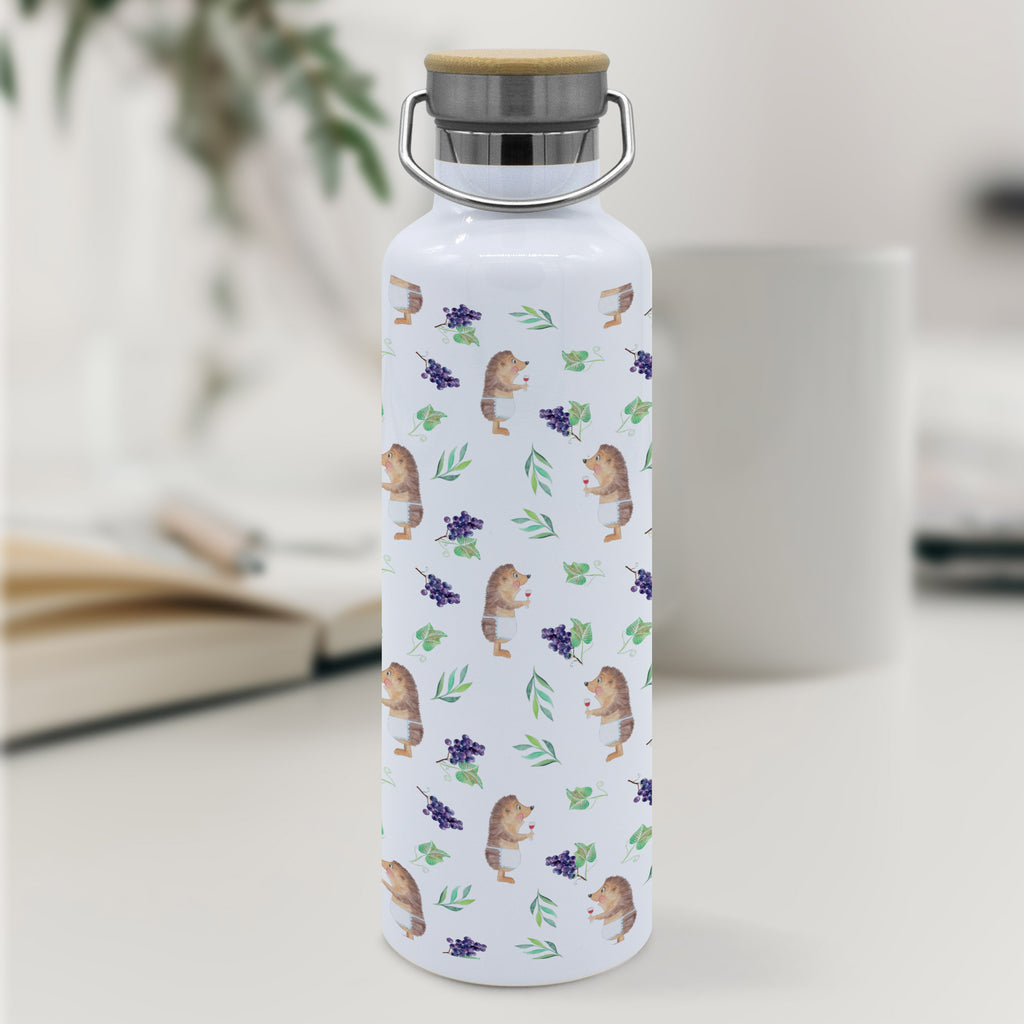 Trinkflasche Igel Wein Muster Thermosflasche, Isolierflasche, Edelstahl, Trinkflasche, isoliert, Wamrhaltefunktion, Sportflasche, Flasche zum Sport, Sportlerflasche, Tiermotive, Gute Laune, lustige Sprüche, Tiere, Wein Spruch, Igel, Geschenk Weintrinker, Geschenk Weinliebhaber, Wein Deko, Weinglas, Rotwein, Weißwein, Wein trinken