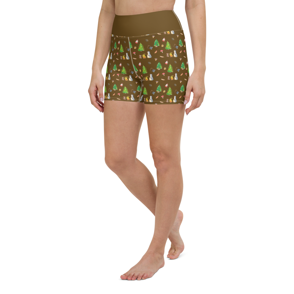 Yoga Shorts Pinguin Lagerfeuer Muster Yoga Shorts, Yogashorts, Sporthose, Sportshorts, Fitnesshose, Sportshorts Damen, Yoga Shorts Damen, Yogabekleidung, Sportbekleidung, Pinguin, Maus, Pinguine, Lagerfeuer, Leben, Arbeit, Job, Motivation, Büro, Büroalltag, Lebensspruch, Lebensmotivation, Neustart, Liebe, grillen, Feuer, Marshmallows