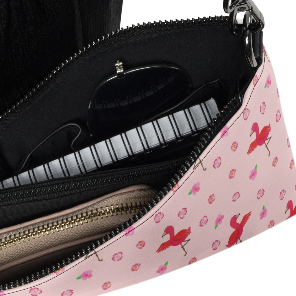 Handtasche Flamingo Yoga Muster Handtasche, Umhängetasche, Henkeltasche, Taschen, Damentasche, Handtaschen Damen, Handtasche Damen, Umhängetasche Damen, Shopper Tasche, Kleine Umhängetasche, Abendtasche, Damen Umhängetasche, Kleine Handtasche Damen, Flamingo, Vogel, Yoga, Namaste, Achtsamkeit, Yoga-Übung, Entspannung, Ärger, Aufregen, Tiefenentspannung