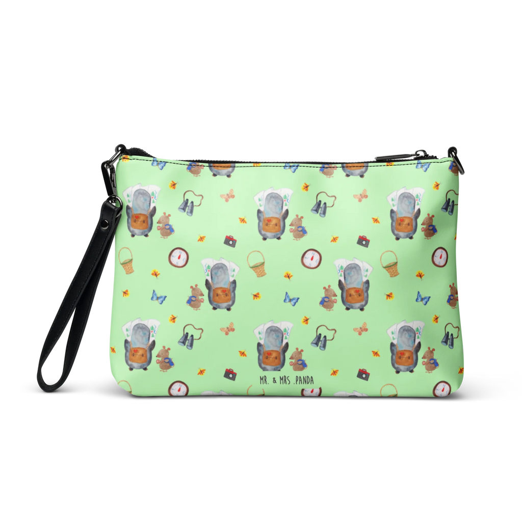 Handtasche Pinguin & Maus Wanderer Muster Handtasche, Umhängetasche, Henkeltasche, Taschen, Damentasche, Handtaschen Damen, Handtasche Damen, Umhängetasche Damen, Shopper Tasche, Kleine Umhängetasche, Abendtasche, Damen Umhängetasche, Kleine Handtasche Damen, Pinguin, Pinguine, Abenteurer, Abenteuer, Roadtrip, Ausflug, Wanderlust, wandern