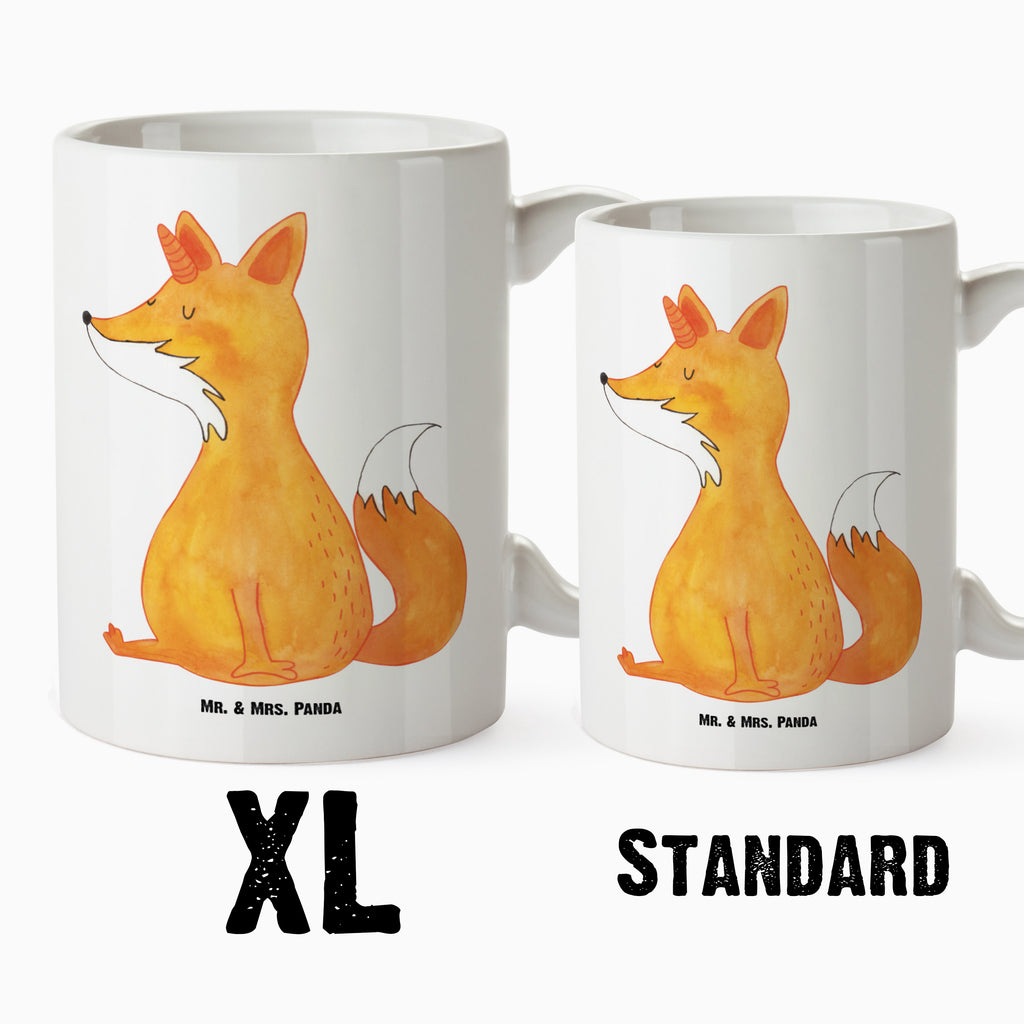 XL Tasse Fuchshörnchen XL Tasse, Große Tasse, Grosse Kaffeetasse, XL Becher, XL Teetasse, spülmaschinenfest, Jumbo Tasse, Groß, Einhorn, Einhörner, Einhorn Deko, Pegasus, Unicorn, Fuchs, Unicorns, Fuchshörnchen, Fuchshorn, Foxycorn, Füchse