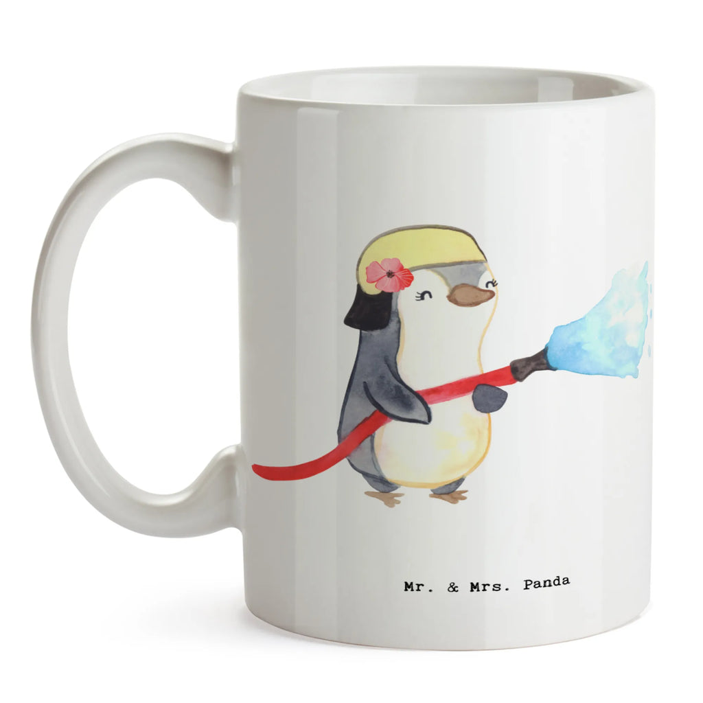 Tasse Feuerwehrfrau mit Herz Tasse, Kaffeetasse, Teetasse, Becher, Kaffeebecher, Teebecher, Keramiktasse, Porzellantasse, Büro Tasse, Geschenk Tasse, Tasse Sprüche, Tasse Motive, Kaffeetassen, Tasse bedrucken, Designer Tasse, Cappuccino Tassen, Schöne Teetassen, Beruf, Ausbildung, Jubiläum, Abschied, Rente, Kollege, Kollegin, Geschenk, Schenken, Arbeitskollege, Mitarbeiter, Firma, Danke, Dankeschön, Feuerwehrfrau, Feuerwehrhauptfrau, Brandschutz, Feuerwehr, freiwillige Feuerwehr