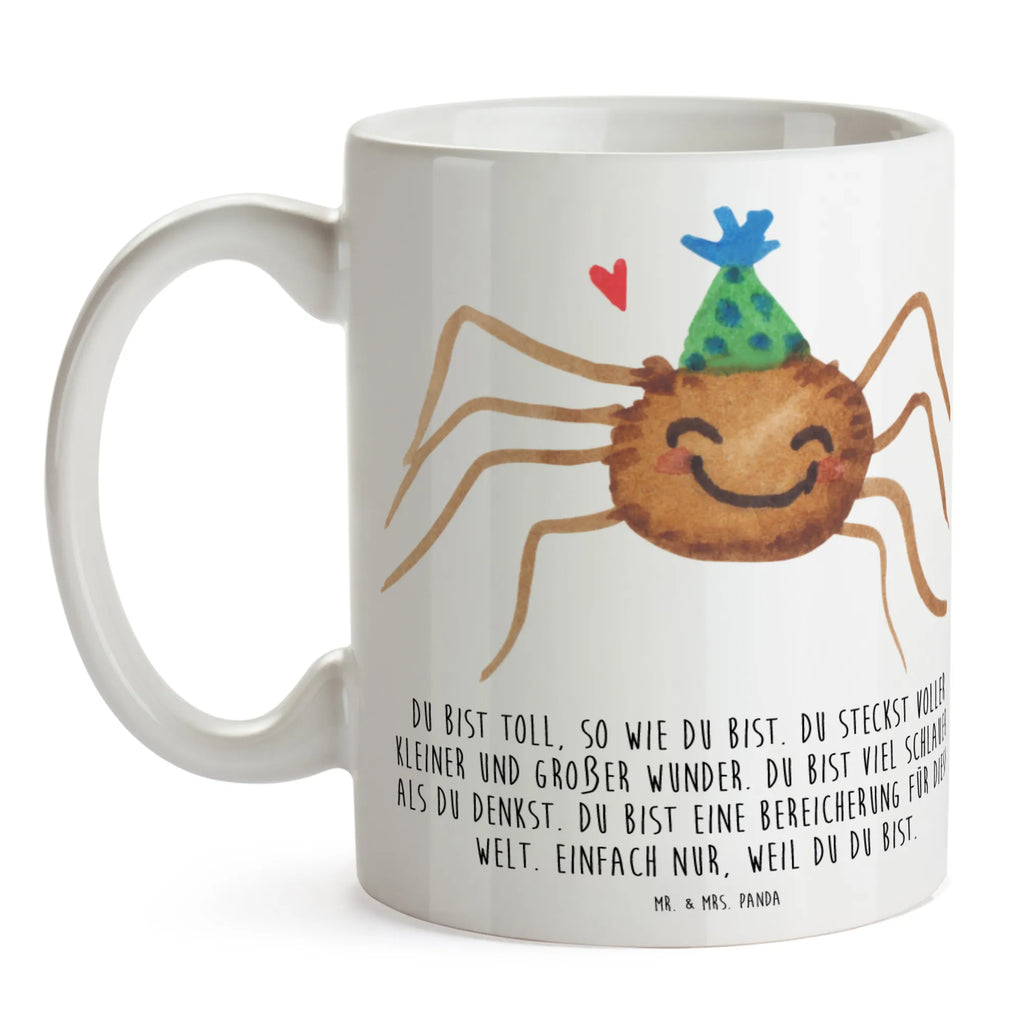 Tasse Spinne Agathe Party Tasse, Kaffeetasse, Teetasse, Becher, Kaffeebecher, Teebecher, Keramiktasse, Porzellantasse, Büro Tasse, Geschenk Tasse, Tasse Sprüche, Tasse Motive, Kaffeetassen, Tasse bedrucken, Designer Tasse, Cappuccino Tassen, Schöne Teetassen, Spinne Agathe, Spinne, Agathe, Videos, Merchandise, Selbstliebe, Wunder, Motivation, Glück