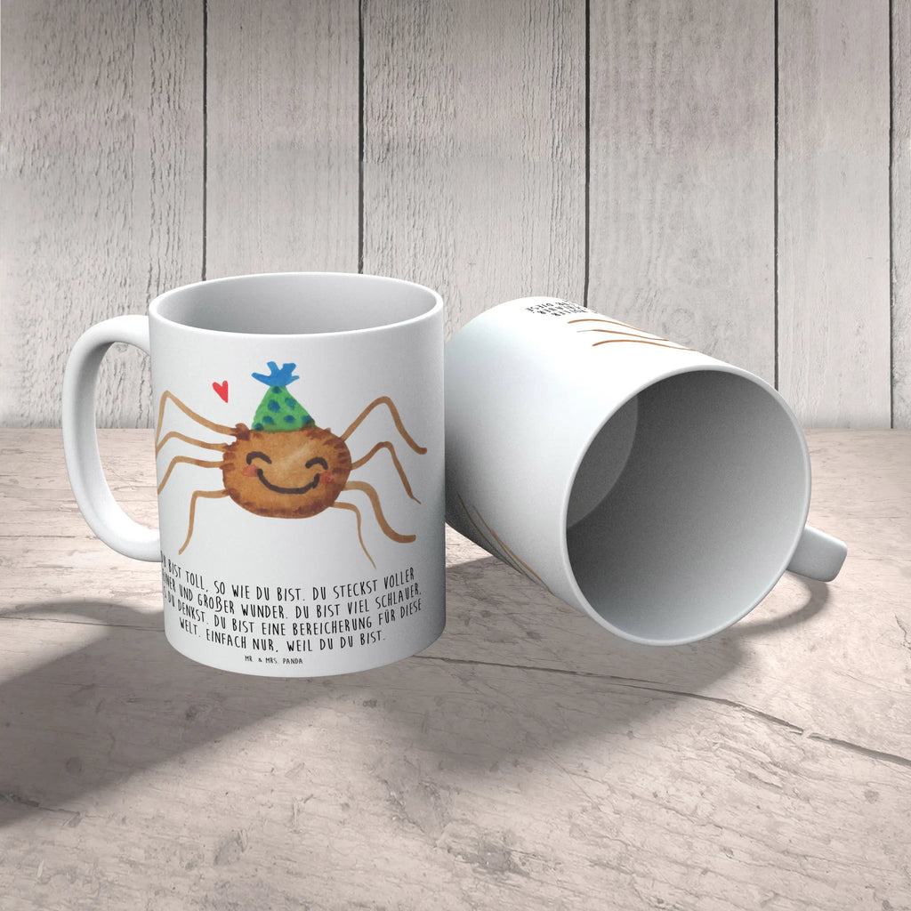 Tasse Spinne Agathe Party Tasse, Kaffeetasse, Teetasse, Becher, Kaffeebecher, Teebecher, Keramiktasse, Porzellantasse, Büro Tasse, Geschenk Tasse, Tasse Sprüche, Tasse Motive, Kaffeetassen, Tasse bedrucken, Designer Tasse, Cappuccino Tassen, Schöne Teetassen, Spinne Agathe, Spinne, Agathe, Videos, Merchandise, Selbstliebe, Wunder, Motivation, Glück