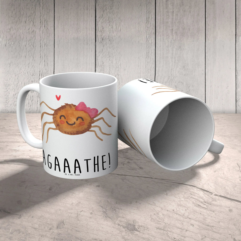 Tasse Spinne Agathe Freude Tasse, Kaffeetasse, Teetasse, Becher, Kaffeebecher, Teebecher, Keramiktasse, Porzellantasse, Büro Tasse, Geschenk Tasse, Tasse Sprüche, Tasse Motive, Kaffeetassen, Tasse bedrucken, Designer Tasse, Cappuccino Tassen, Schöne Teetassen, Spinne Agathe, Spinne, Agathe, Videos, Merchandise, Viral, Viraler Hit, Trend, Beliebte Spinne